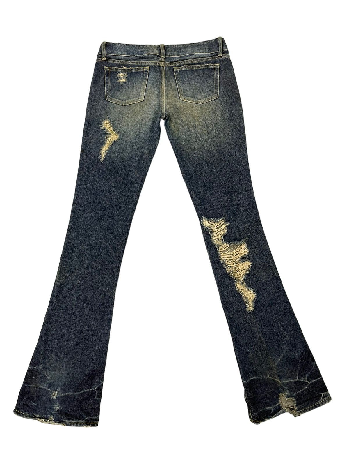 Flare Jeans Slim Platinum Japan Distress Low Rise 6🟦1