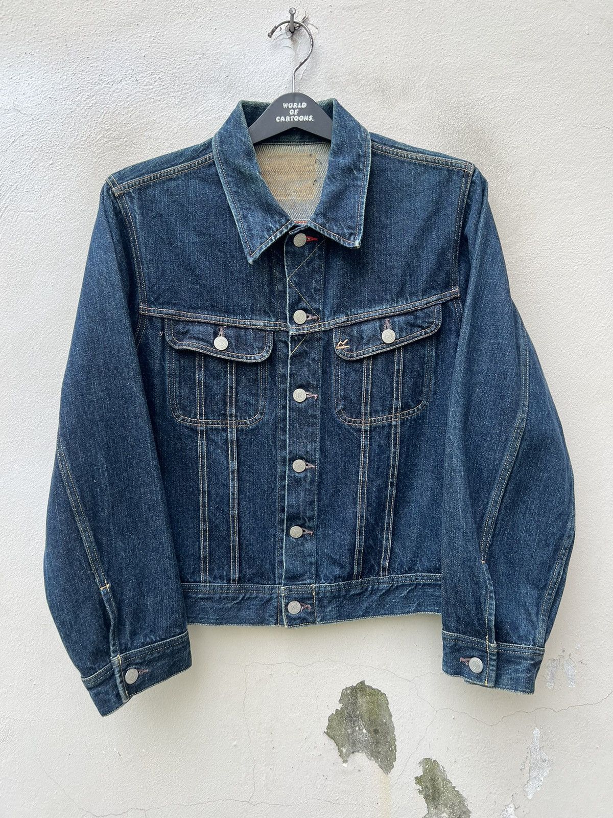 45rpm Vintage 45rpm Japan Denim Trucker Jacket Size US M / EU 48-50 / 2 - 6 Thumbnail