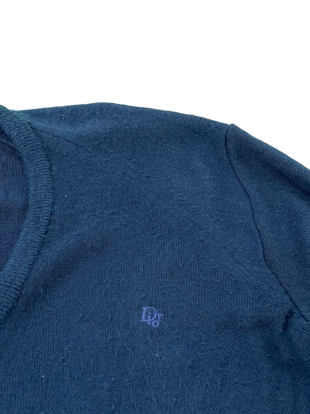 Christian Dior Monsieur Vtg Christian Dior Sweatshirt Striped Wool Like 5🟩0 Size US L / EU 52-54 / 3 - 7 Thumbnail