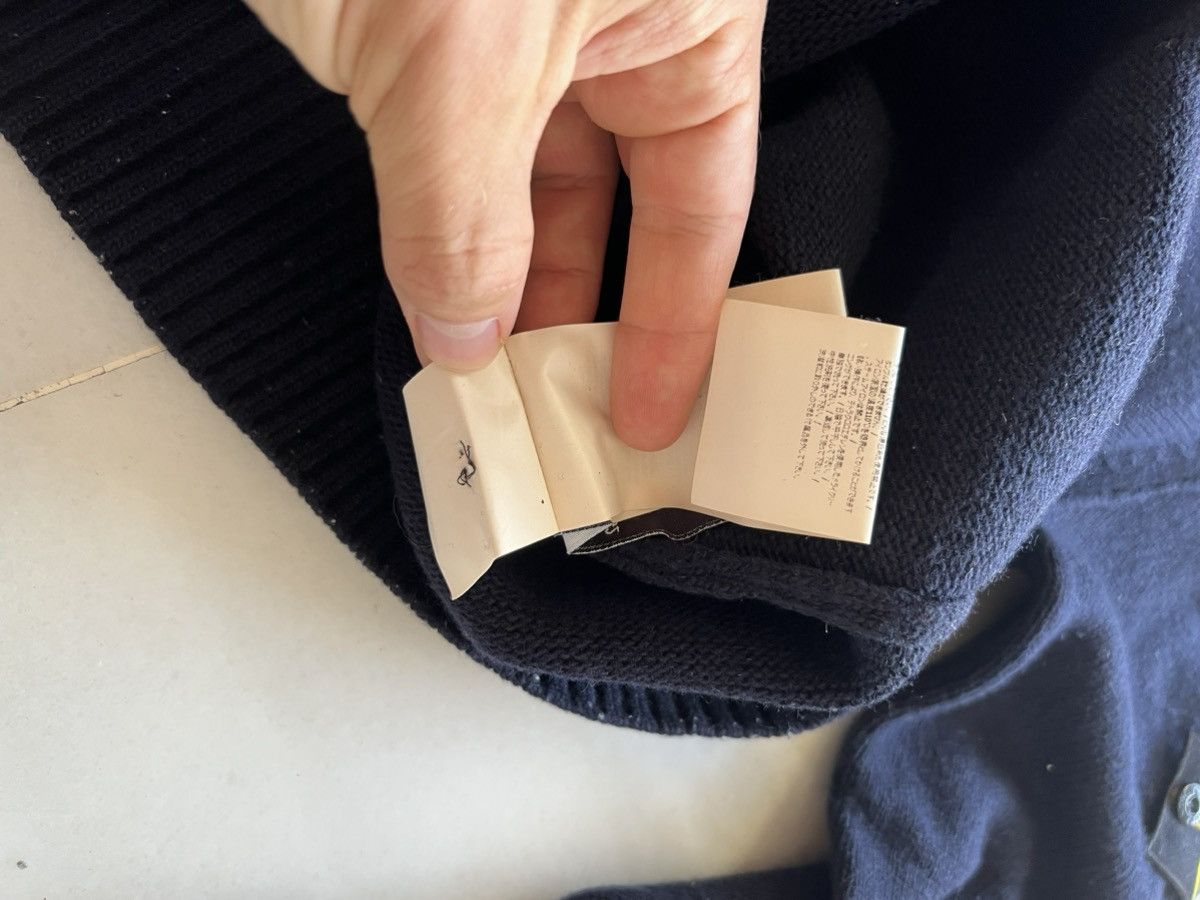 Stone Island × Vintage Stone island turtleneck button sweater Size US M / EU 48-50 / 2 - 11 Thumbnail