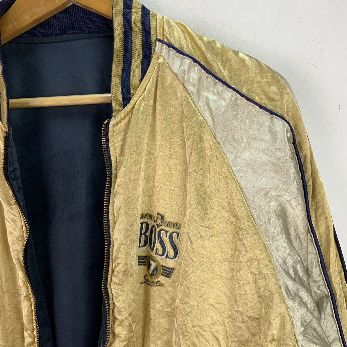 Japanese Brand × Vintage Suntory boss coffe reversible jacket Size US L / EU 52-54 / 3 - 6 Thumbnail