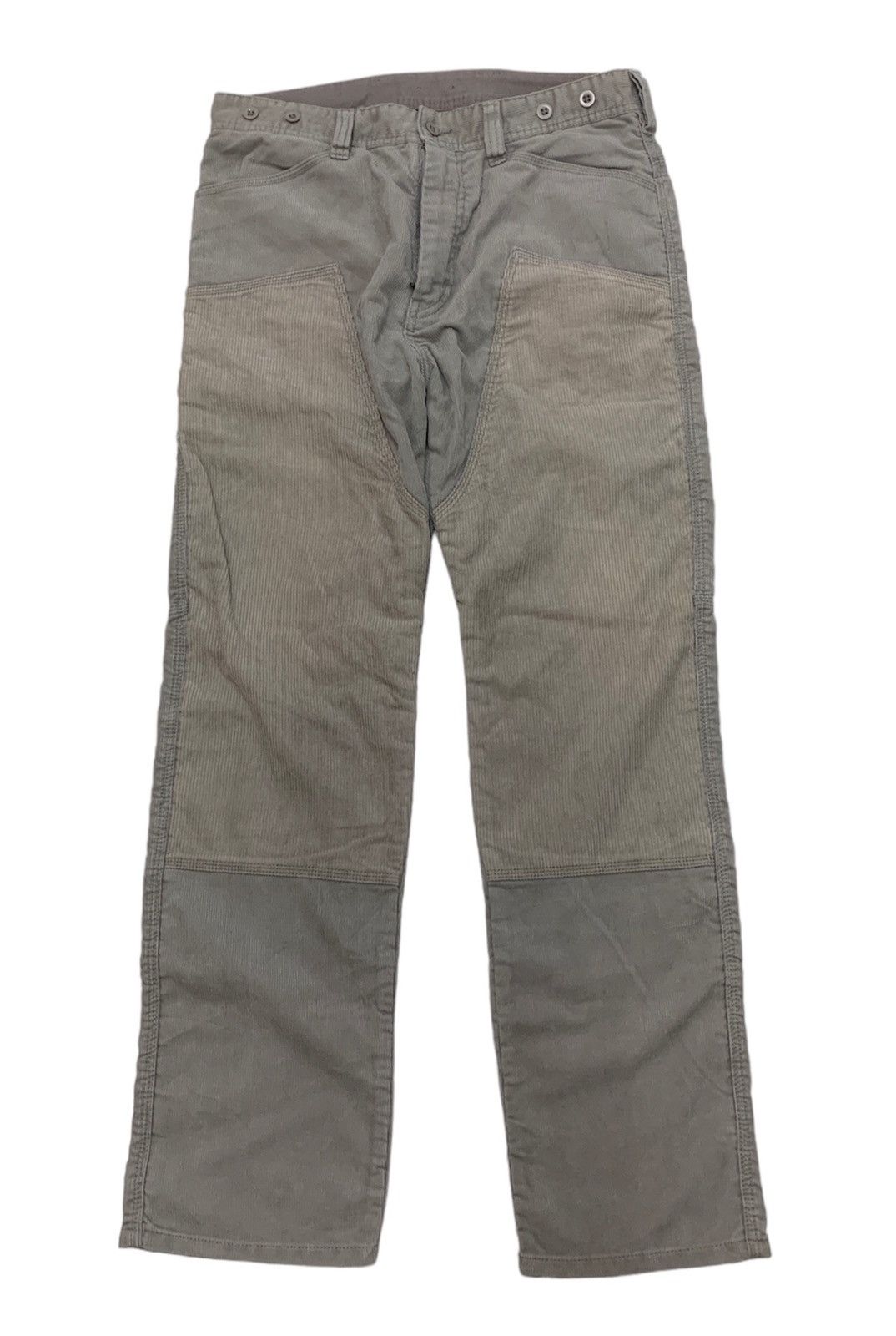 Diesel DIESEL CORDUROY DOUBLE KNEE MULTI POCKET CARPENTER PANTS Size US 34 / EU 50 - 1 Thumbnail