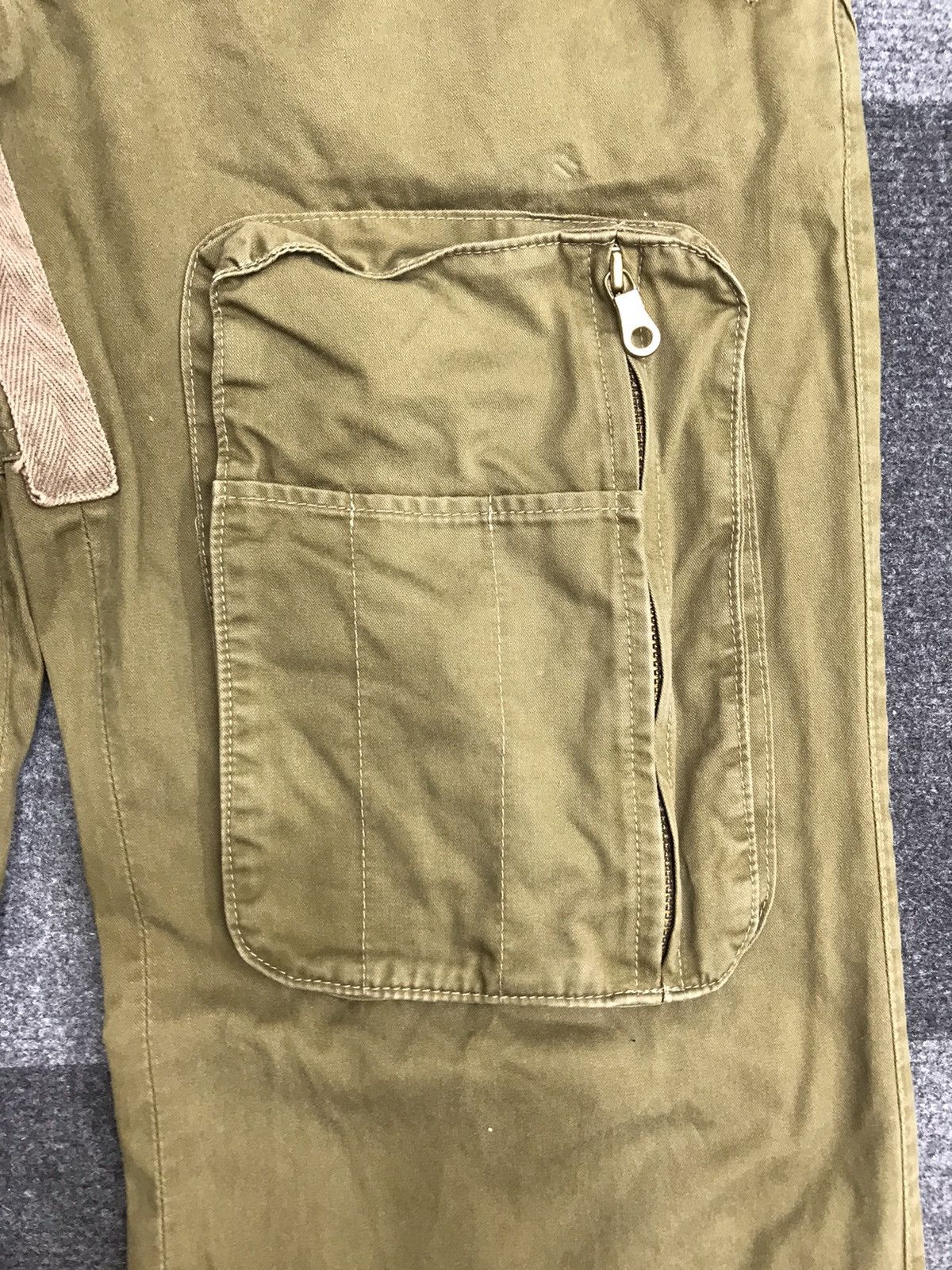 Japanese Brand AAOW Japan Very Rare Archival Multipockets Zipper Pant Size US 32 / EU 48 - 6 Thumbnail
