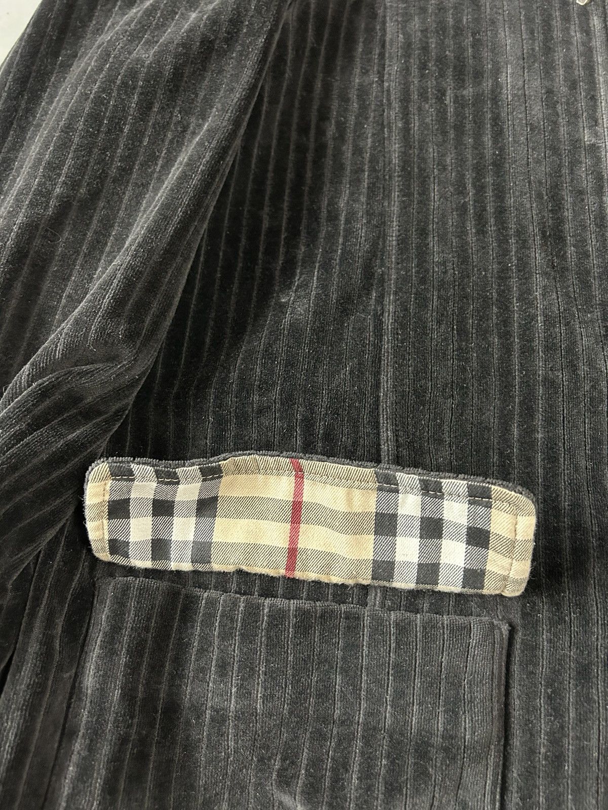 Burberry × Designer × Vintage Burberry black jacket nova check Size US L / EU 52-54 / 3 - 4 Thumbnail