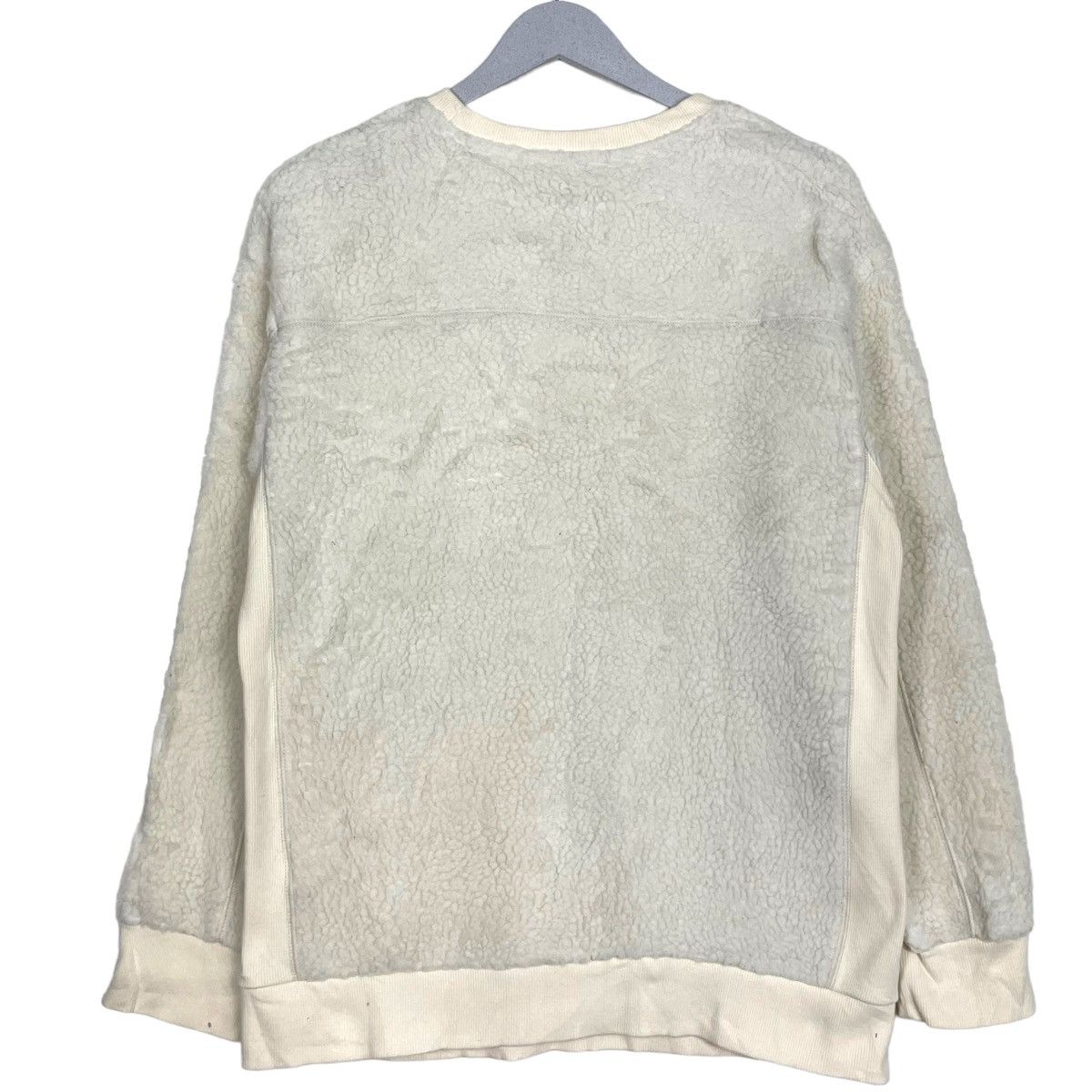 Guess 💥Y2K GUESS DEEPILE FLEECE SWEATSHIRT NICE WHITE Size US S / EU 44-46 / 1 - 5 Thumbnail