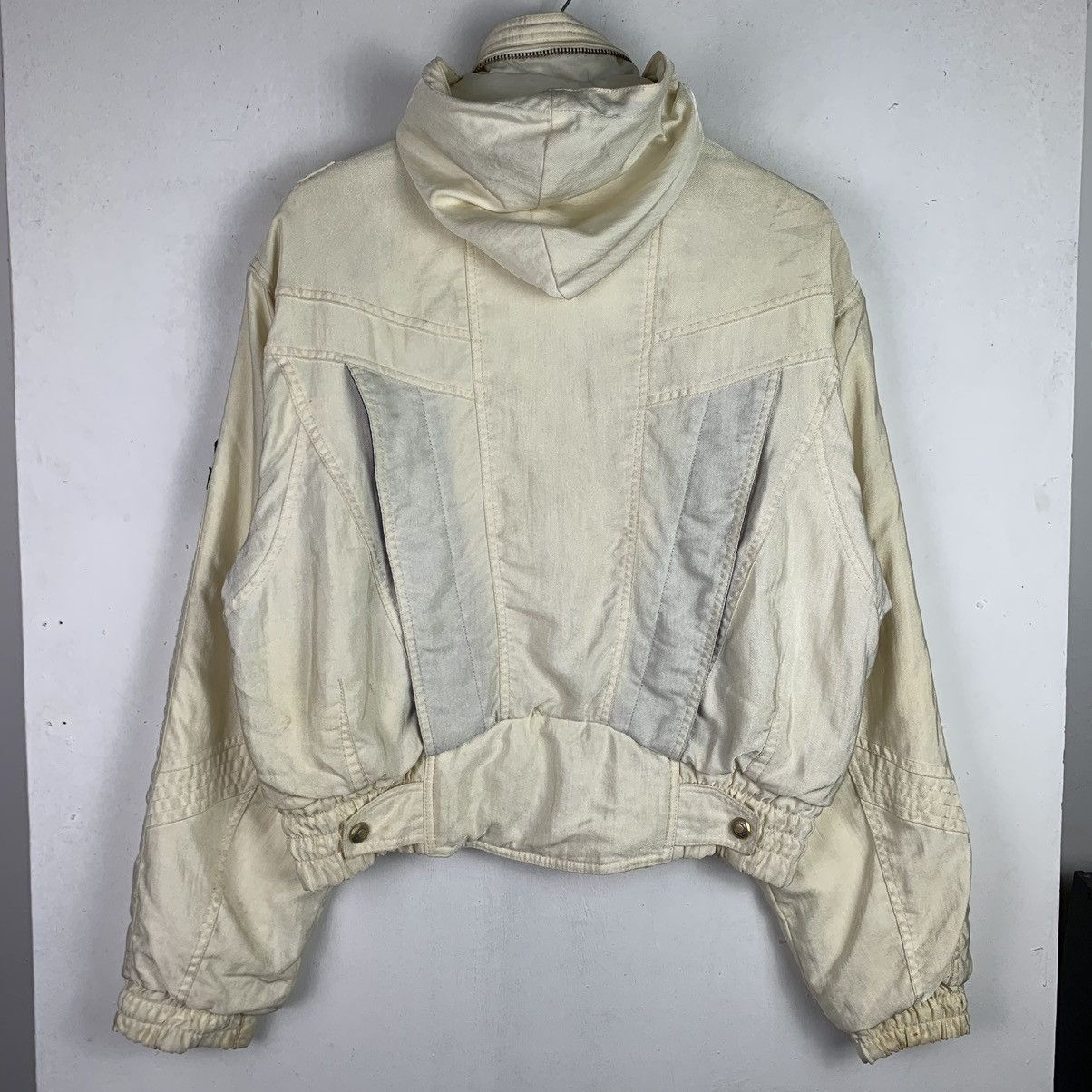 Asics × Vintage Killy Asics Hooded Bomber Jacket Rare Design Size US XXL / EU 58 / 5 - 15 Thumbnail