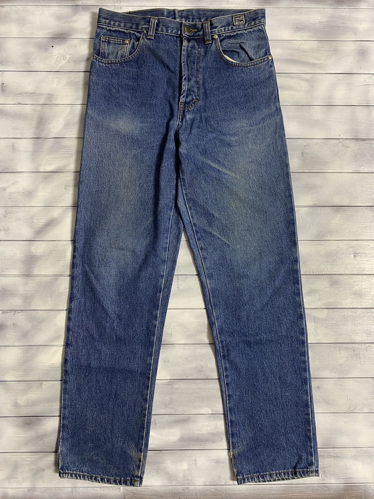 Versace Jeans Couture Rare Vintage Luxury Jeans Versace Jeans Couture. Size US 30 / EU 46 - 2 Thumbnail