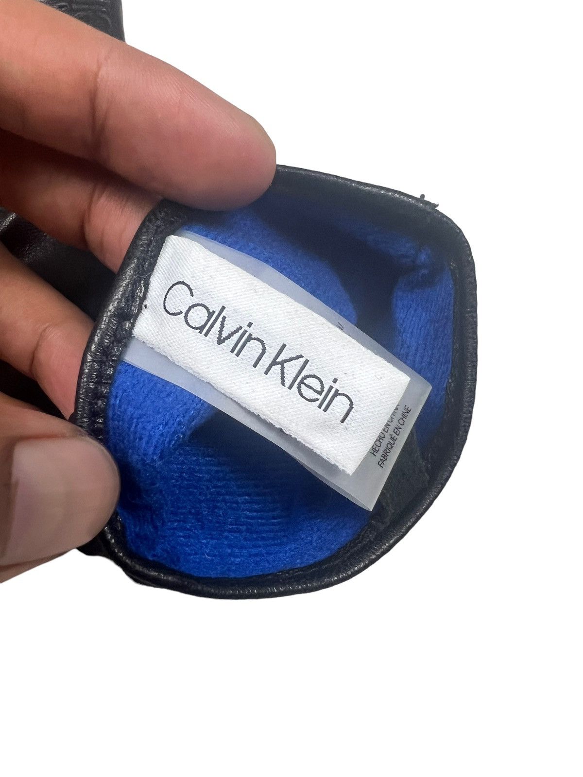 Calvin Klein Calvin Klein Leather Gloves Size ONE SIZE - 6 Thumbnail