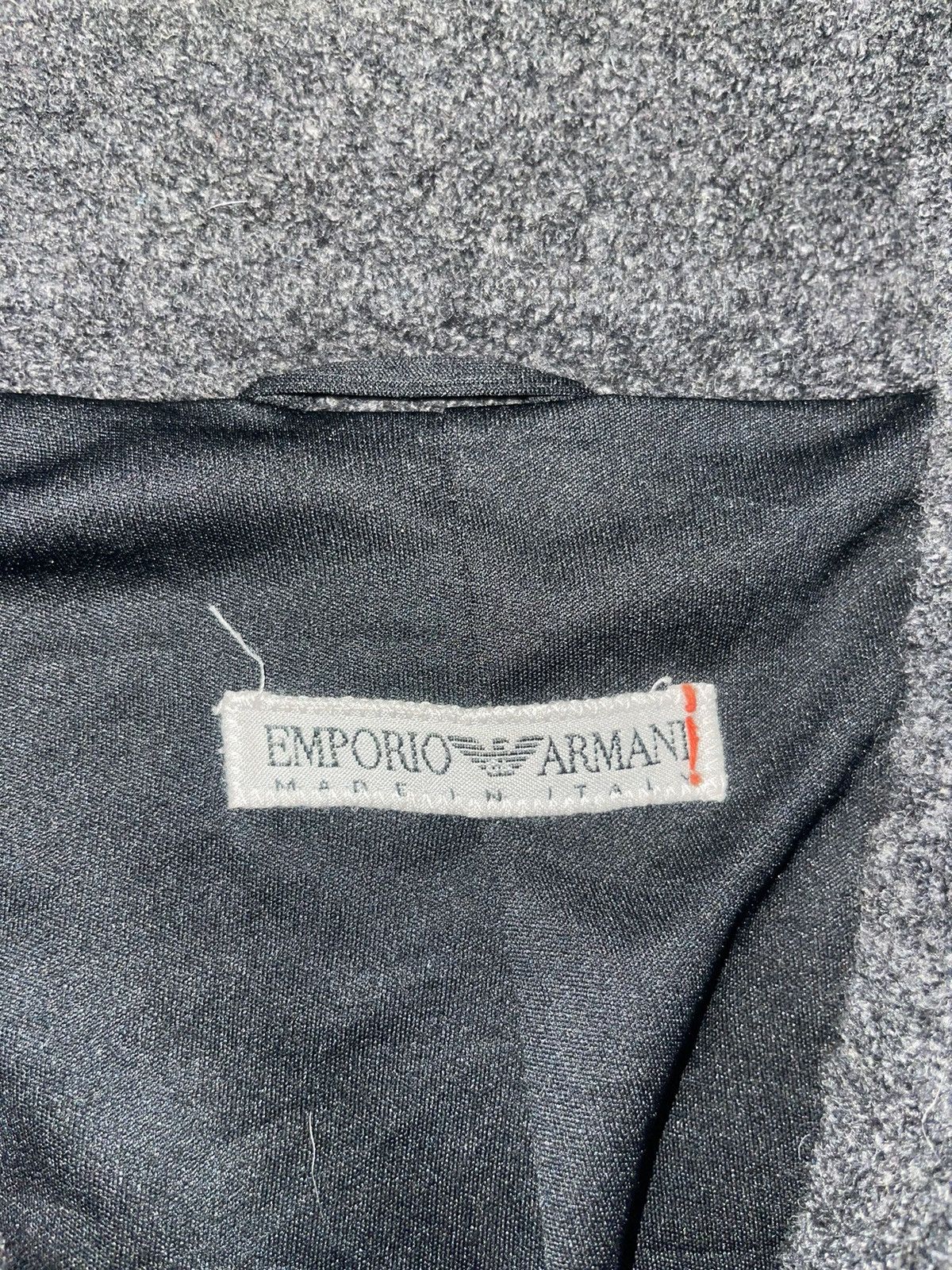 Armani Emporio Armani Wool Long Coat Jacket Size US M / EU 48-50 / 2 - 3 Thumbnail