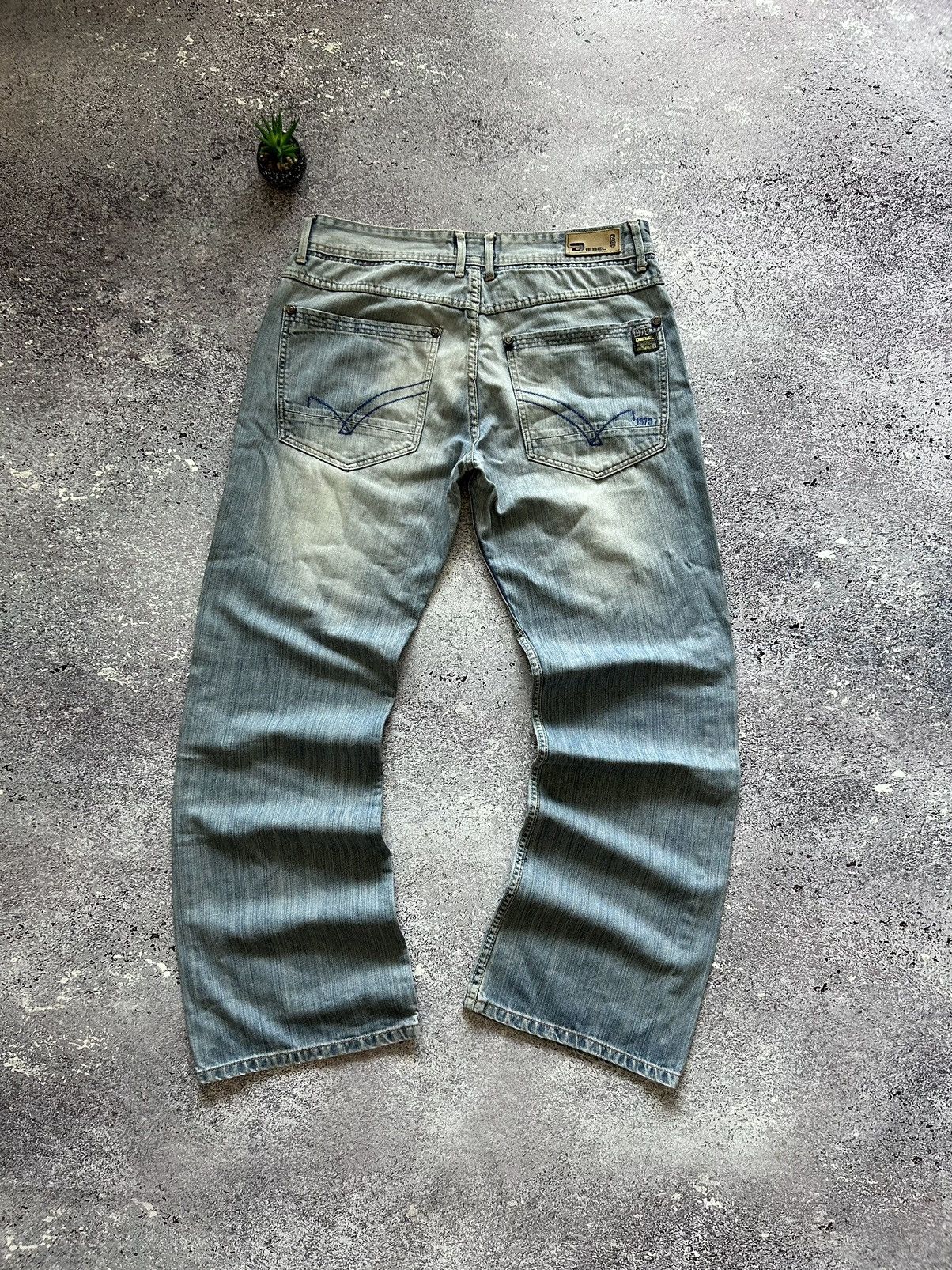 DIESEL Jeans Skinny Y2K Vintage Biker Look (S)