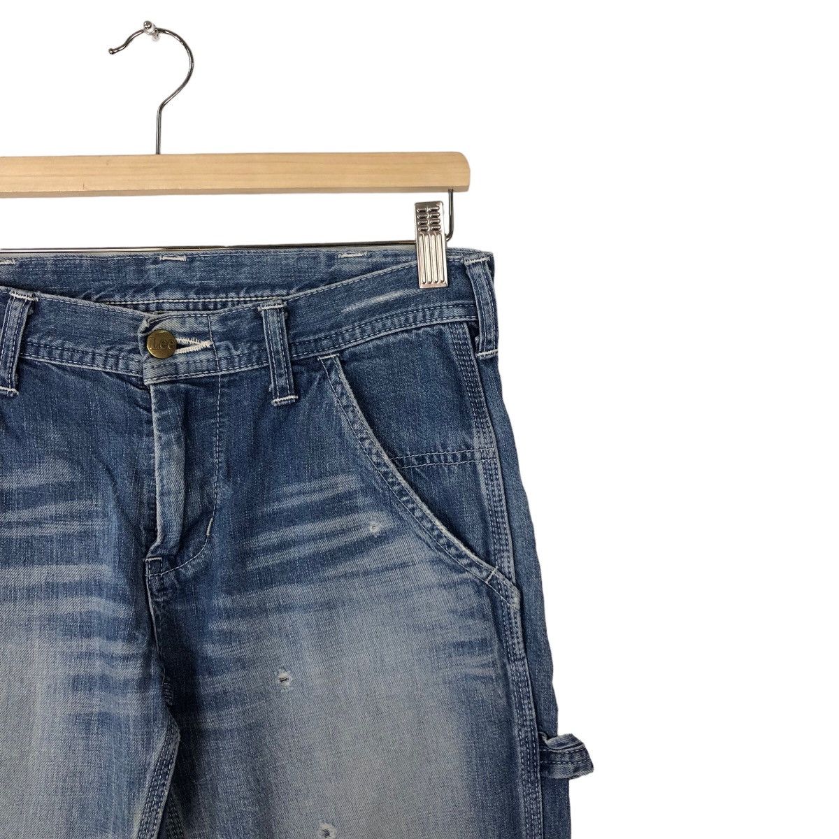 Japanese Brand VINTAGE UNION MADE LEE SANFORIZED DENIM PANTS USA Size US 30 / EU 46 - 4 Thumbnail