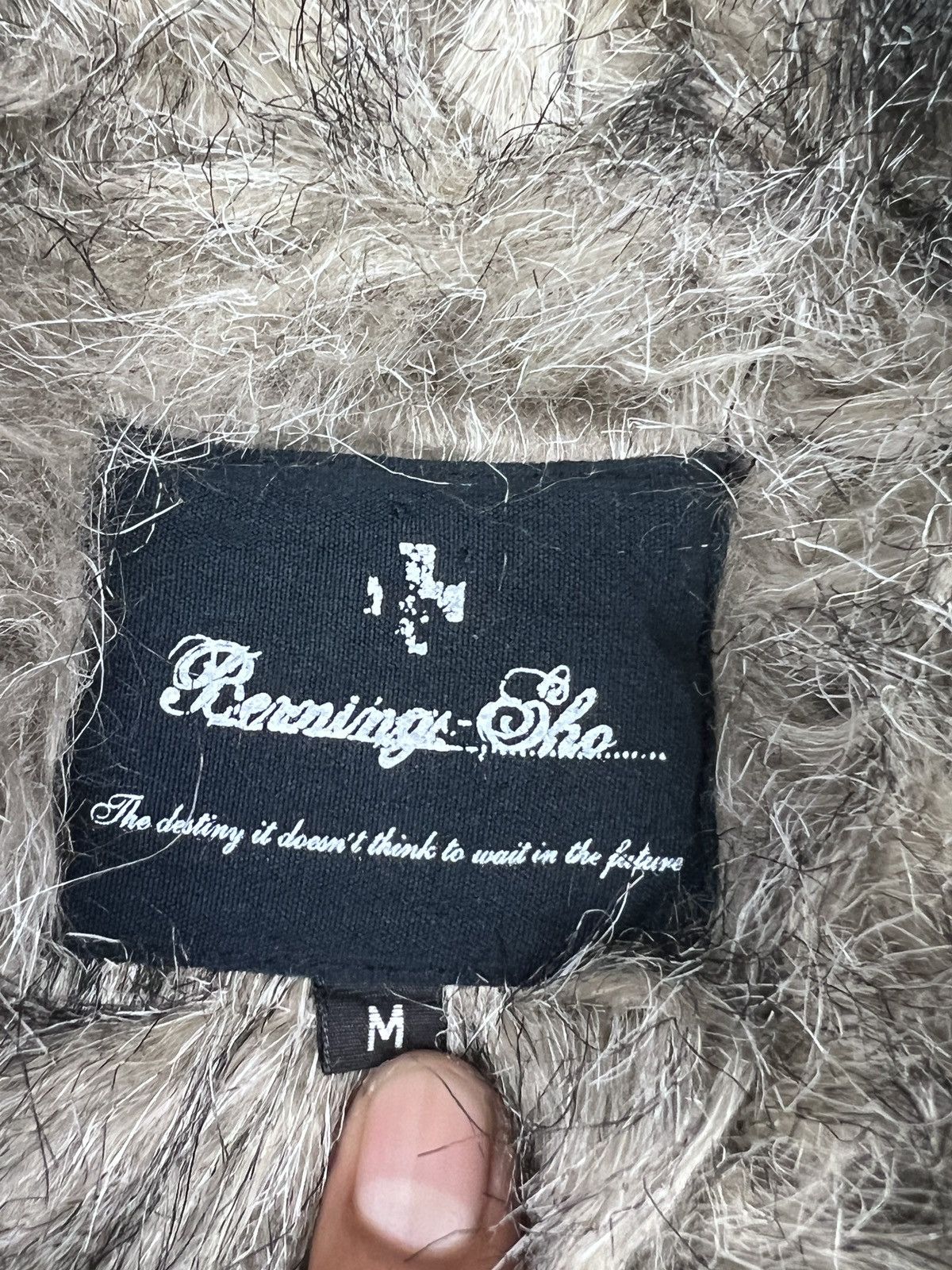 BERNINGS SHO Bernings Sho Faux Fur Shearling Bondage Jacket Size US M / EU 48-50 / 2 - 16 Thumbnail