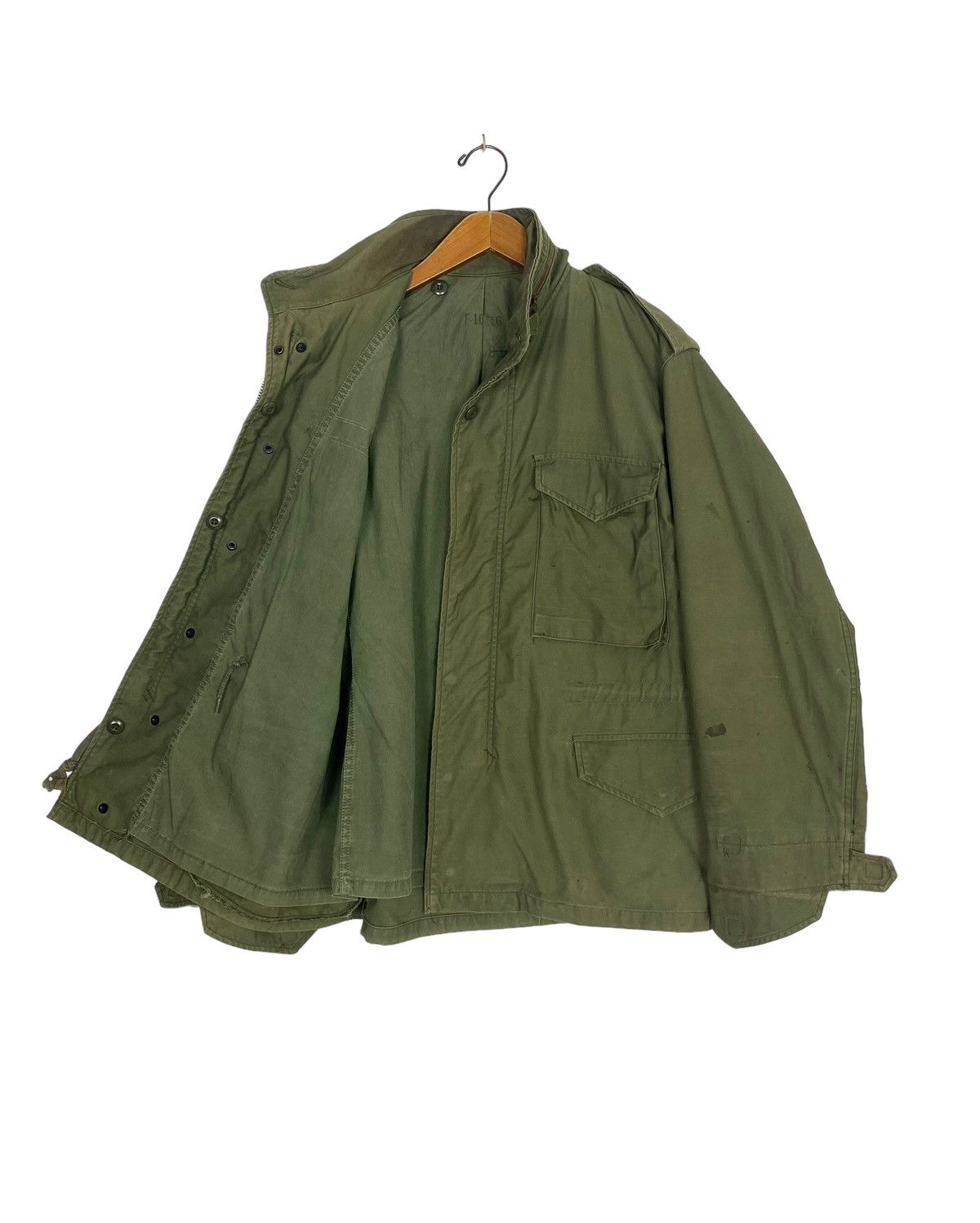 Alpha Industries Rare‼️ Vintage Alpha Industries M-65 Field Jacket Scovill Size US M / EU 48-50 / 2 - 2 Thumbnail
