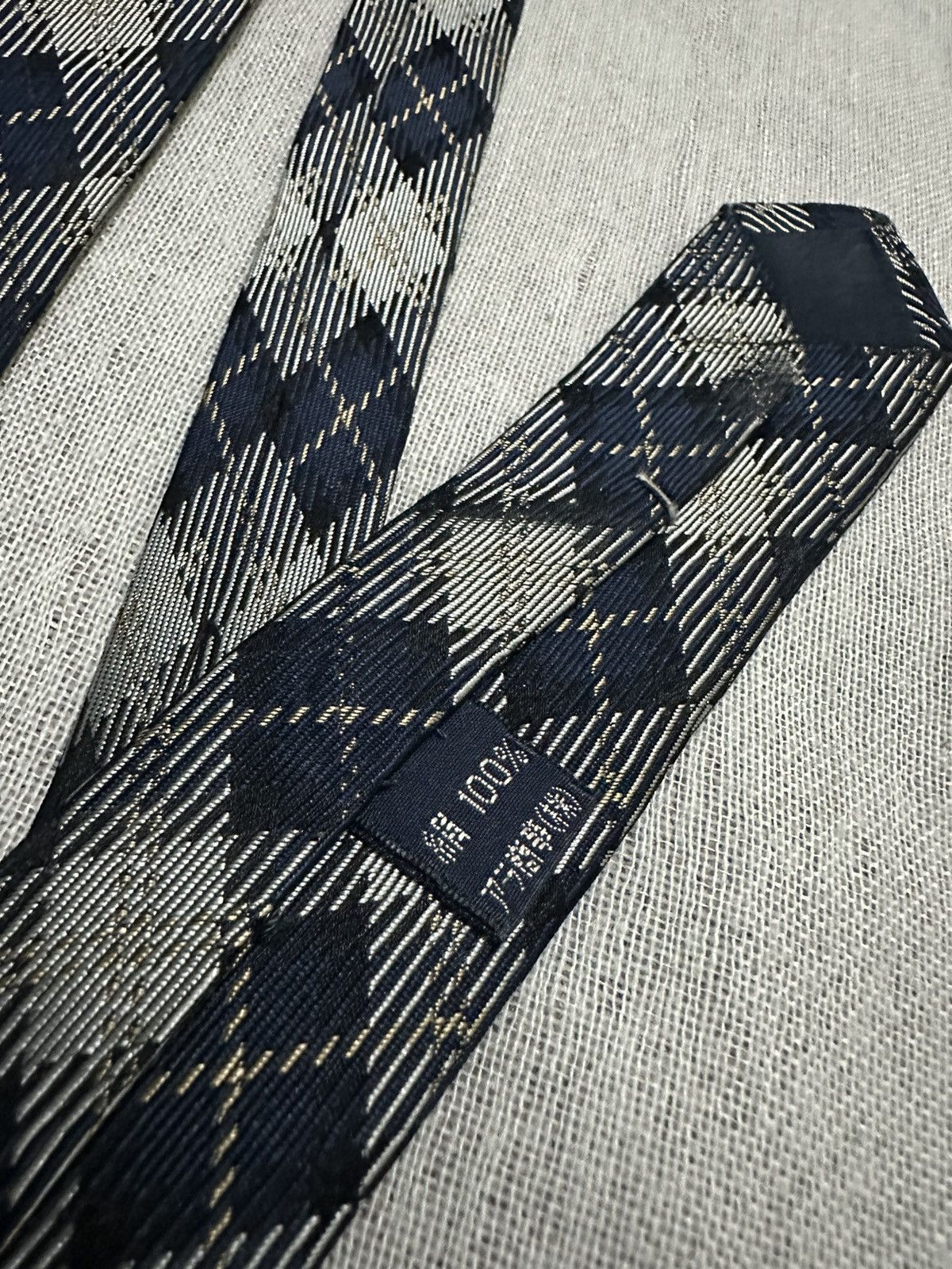 Burberry × Vintage Vintage Burberry Tie Size ONE SIZE - 6 Thumbnail