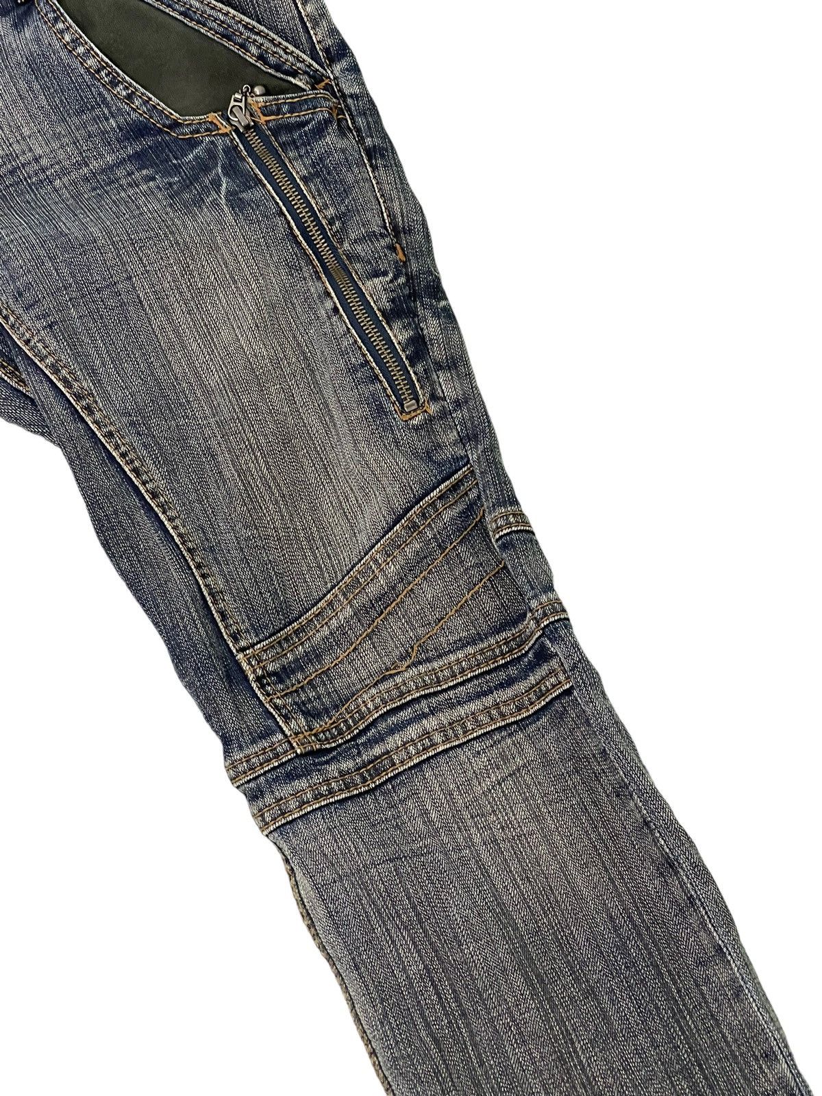 Japanese Brand Slim Jeans Hideaways Nicole Stretch Low Rise 5🟦8 Size US 30 / EU 46 - 16 Thumbnail