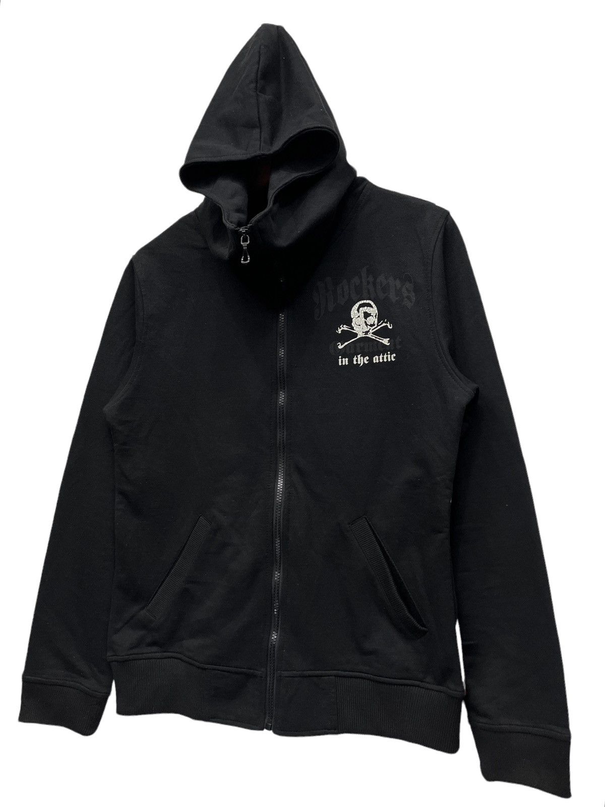 In The Attic IN THE ATTIC Punk Rockers Garment Big UnionJack Skull Hoodie Size US S / EU 44-46 / 1 - 5 Thumbnail