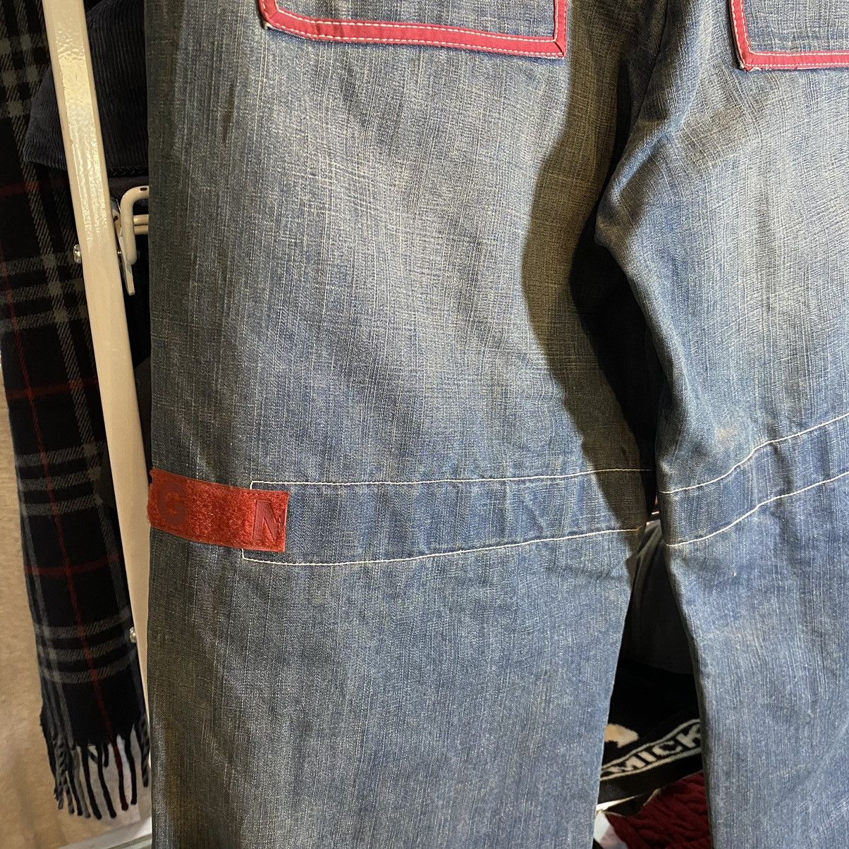 Marithe + Francois Girbaud Marithe Francois Girbaud Bondage Denim Pants Size US 34 / EU 50 - 7 Thumbnail