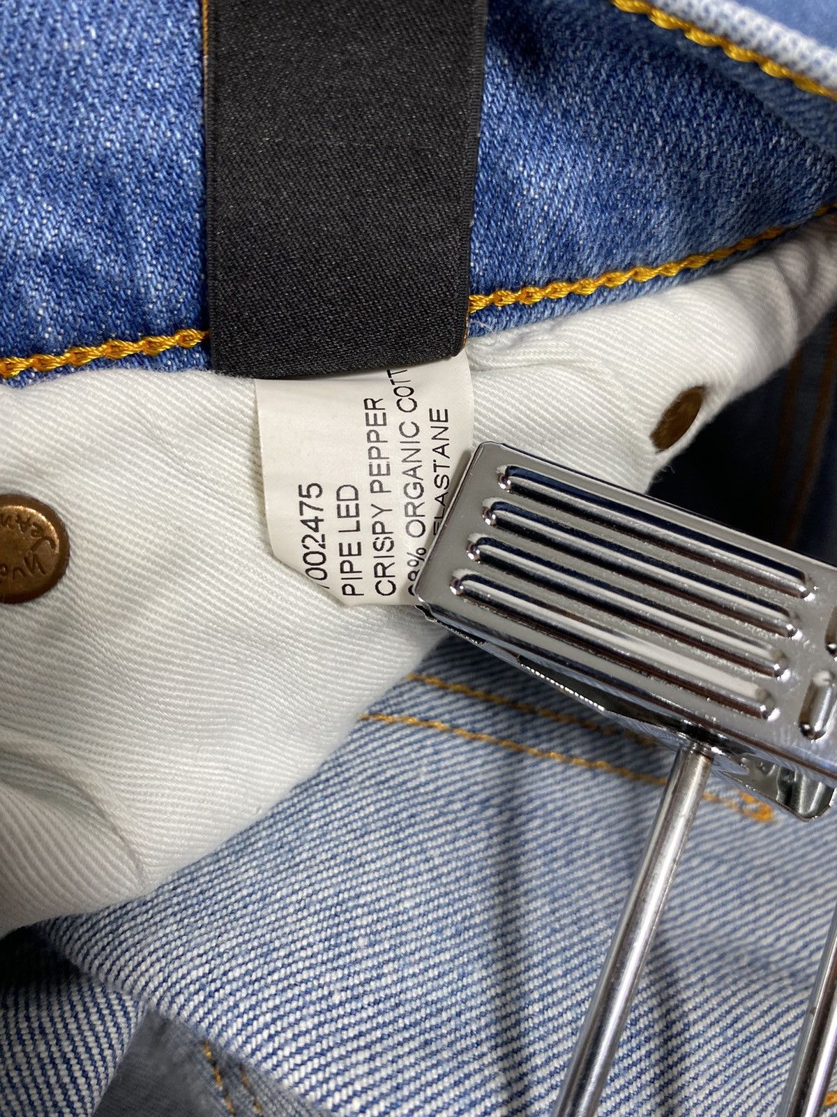Nudie Jeans Nudie jeans Pipe Led crispy pepper denim size 30 Size US 30 / EU 46 - 5 Thumbnail