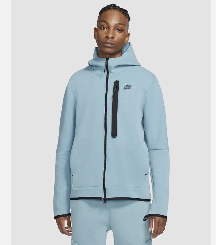 Nike Tech Fleece Baby Blue Outerwear