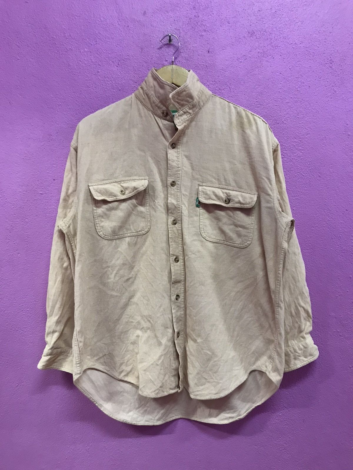 Vintage Vintage 7up Button Shirts Size L Size US L / EU 52-54 / 3 - 1 Thumbnail