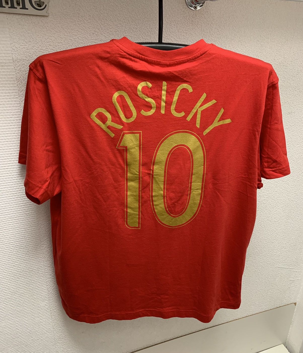 Nike Czech Republic Tomash Rosicky Nike vintage t-shirt Xl arsena Size US XL / EU 56 / 4 - 2 Thumbnail