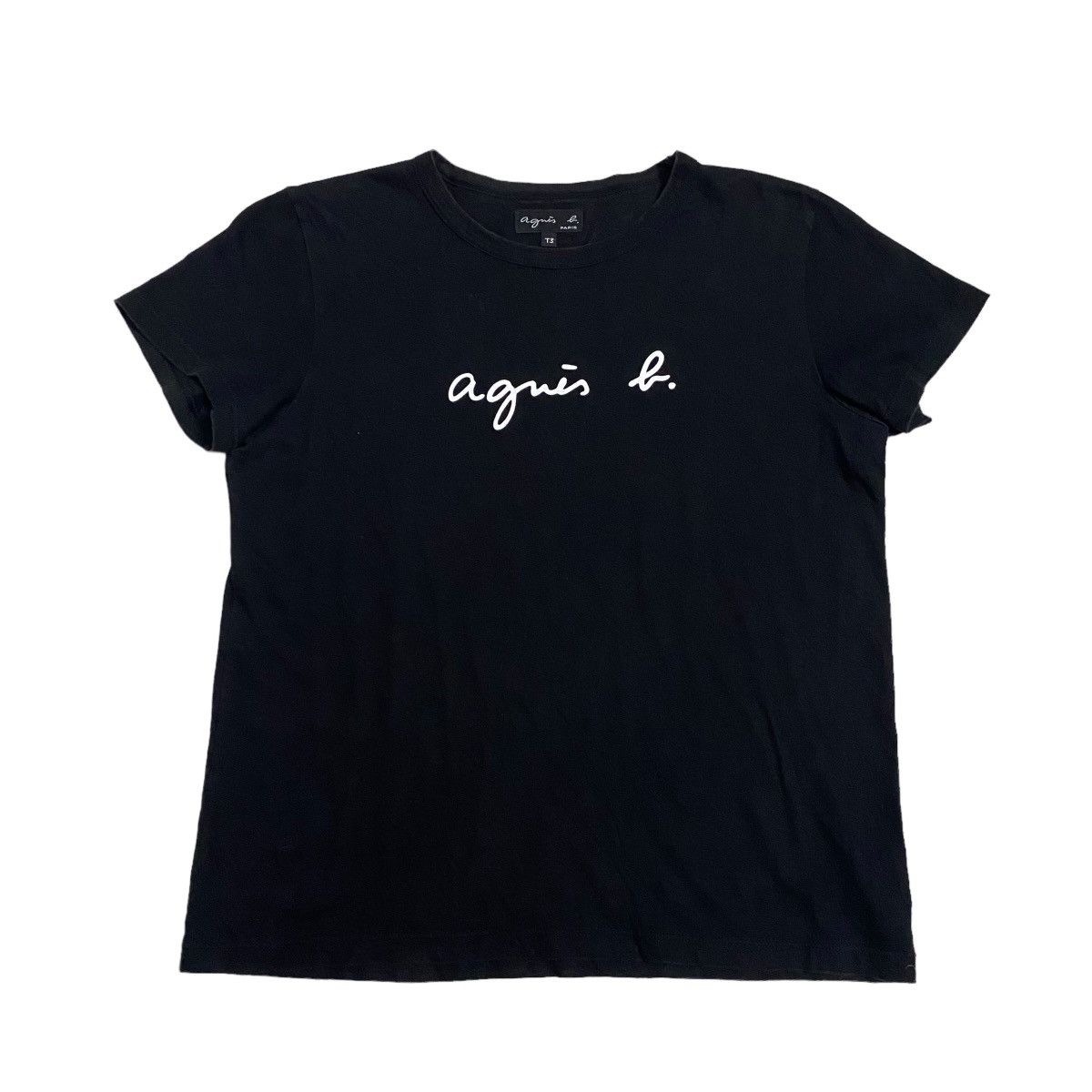 agnes b. Agnes B. black spellout Size S / US 4 / IT 40 - 5 Thumbnail