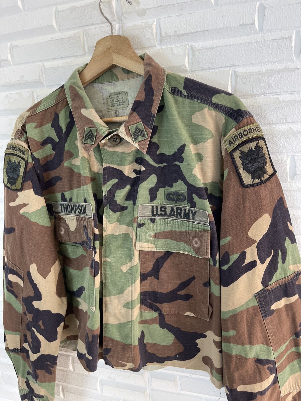 Vintage VINTAGE US ARMY JACKET CROP NATO AIRBORNE Size US M / EU 48-50 / 2 - 4 Thumbnail