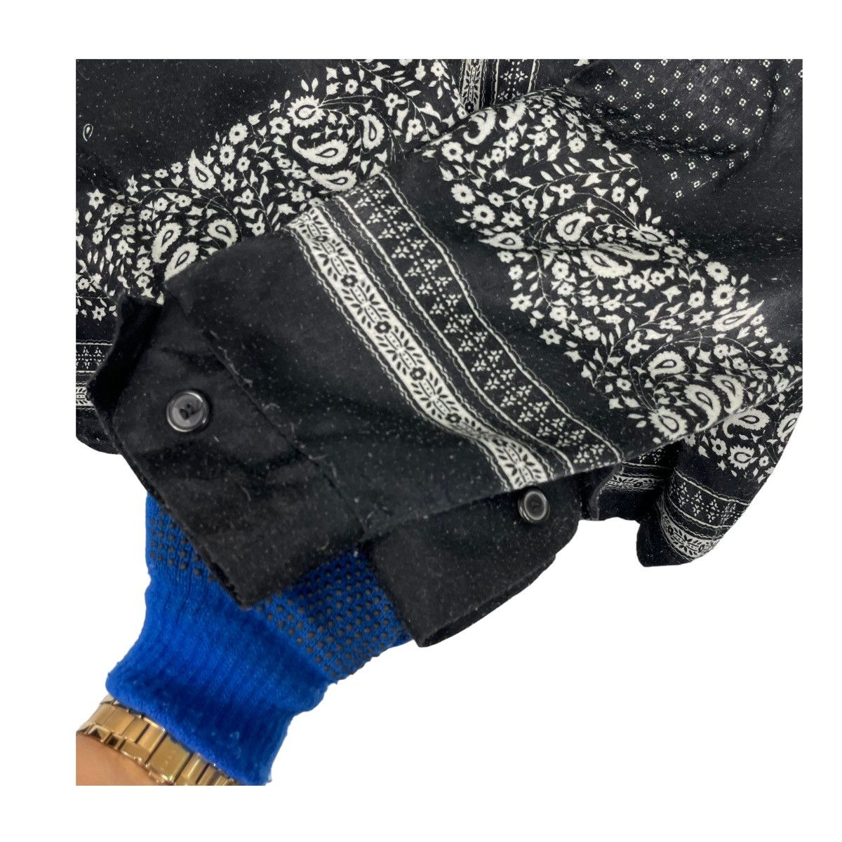 Japanese Brand STEAL💥ZARA PAISLEE PRINTED CHICANOS STYLE JACKET Size US XL / EU 56 / 4 - 6 Thumbnail