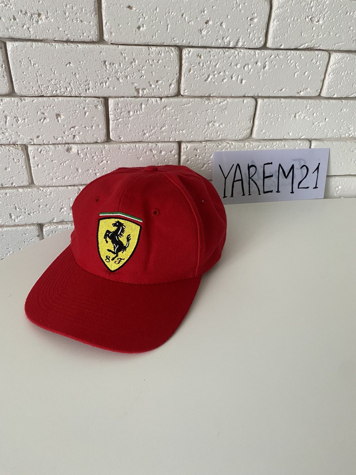 Vintage Ferrari 1996 vintage cap hat Size ONE SIZE - 1 Thumbnail