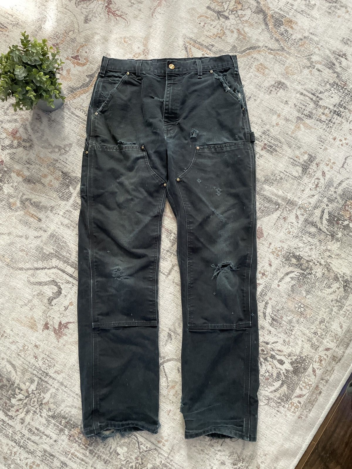 Carhartt × Vintage Vintage Carhartt Double Knee Workwear Pants USA Size US 32 / EU 48 - 1 Thumbnail