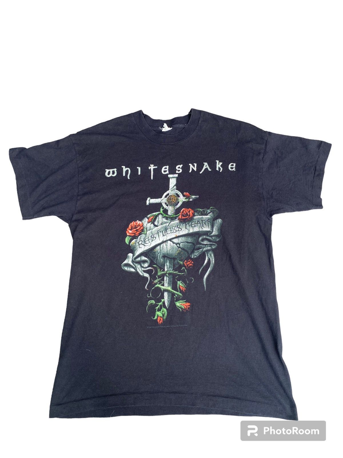 Band Tees × Vintage VINTAGE WHITE SNAKE TOUR 1997 Size US XL / EU 56 / 4 - 1 Thumbnail