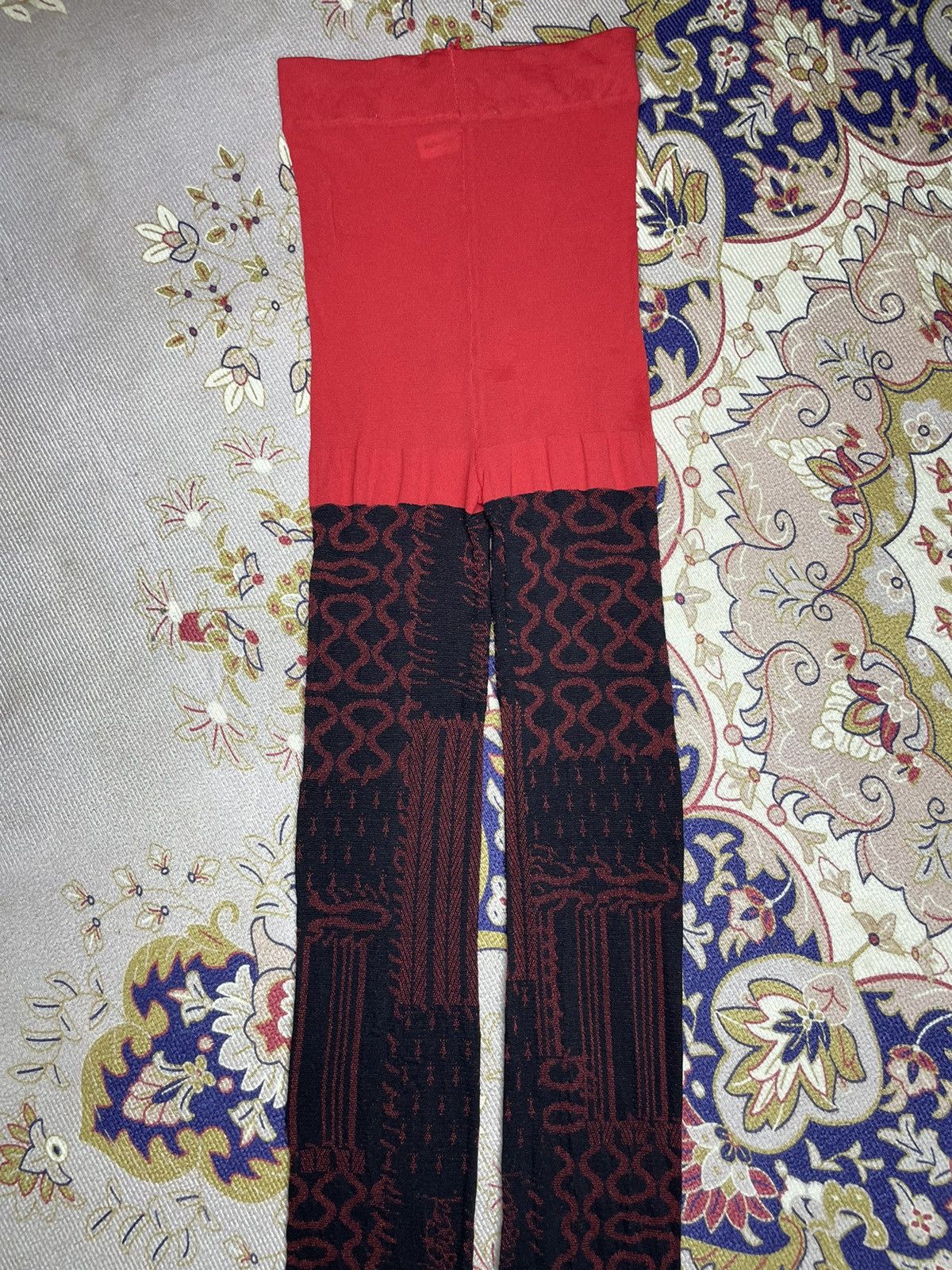 Vivienne Westwood Vivienne Westwood Squiggle design fukuske leggings Size ONE SIZE - 9 Thumbnail