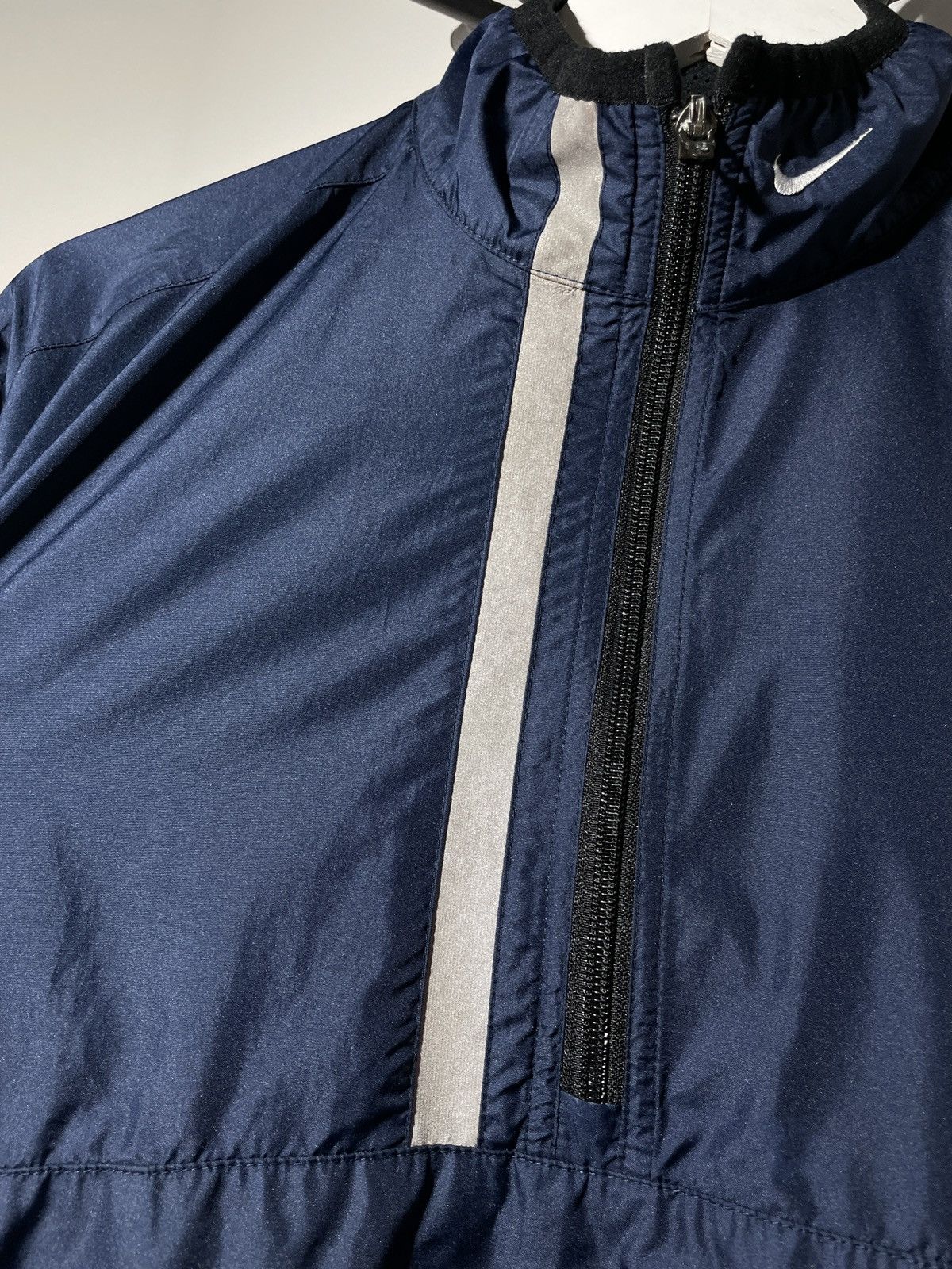 Nike × Vintage Vintage Y2K Nike Light Anorak Jacket Reflective Size US M / EU 48-50 / 2 - 7 Thumbnail