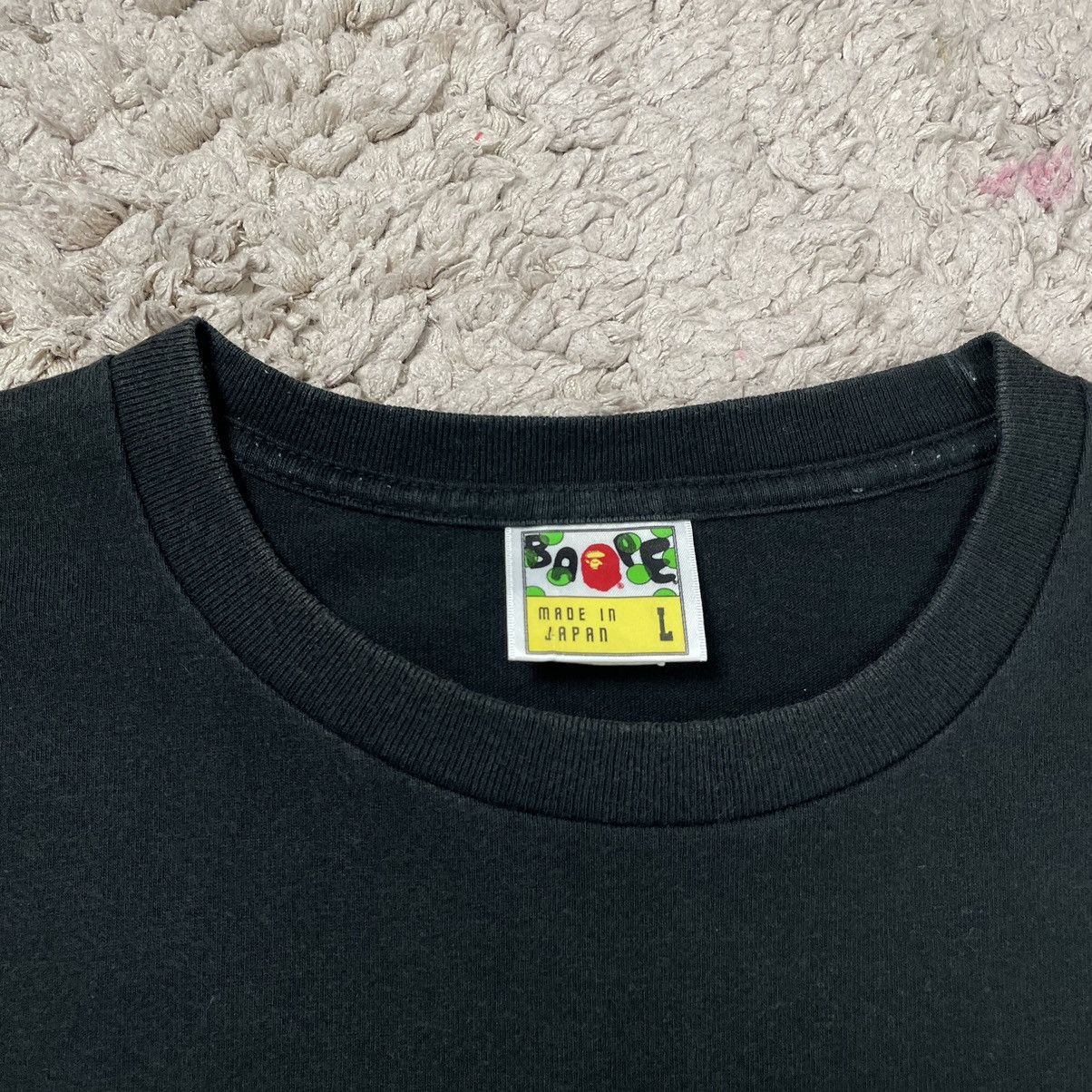 Bape Baby Milo Crown L/S Tee Size US L / EU 52-54 / 3 - 9 Thumbnail