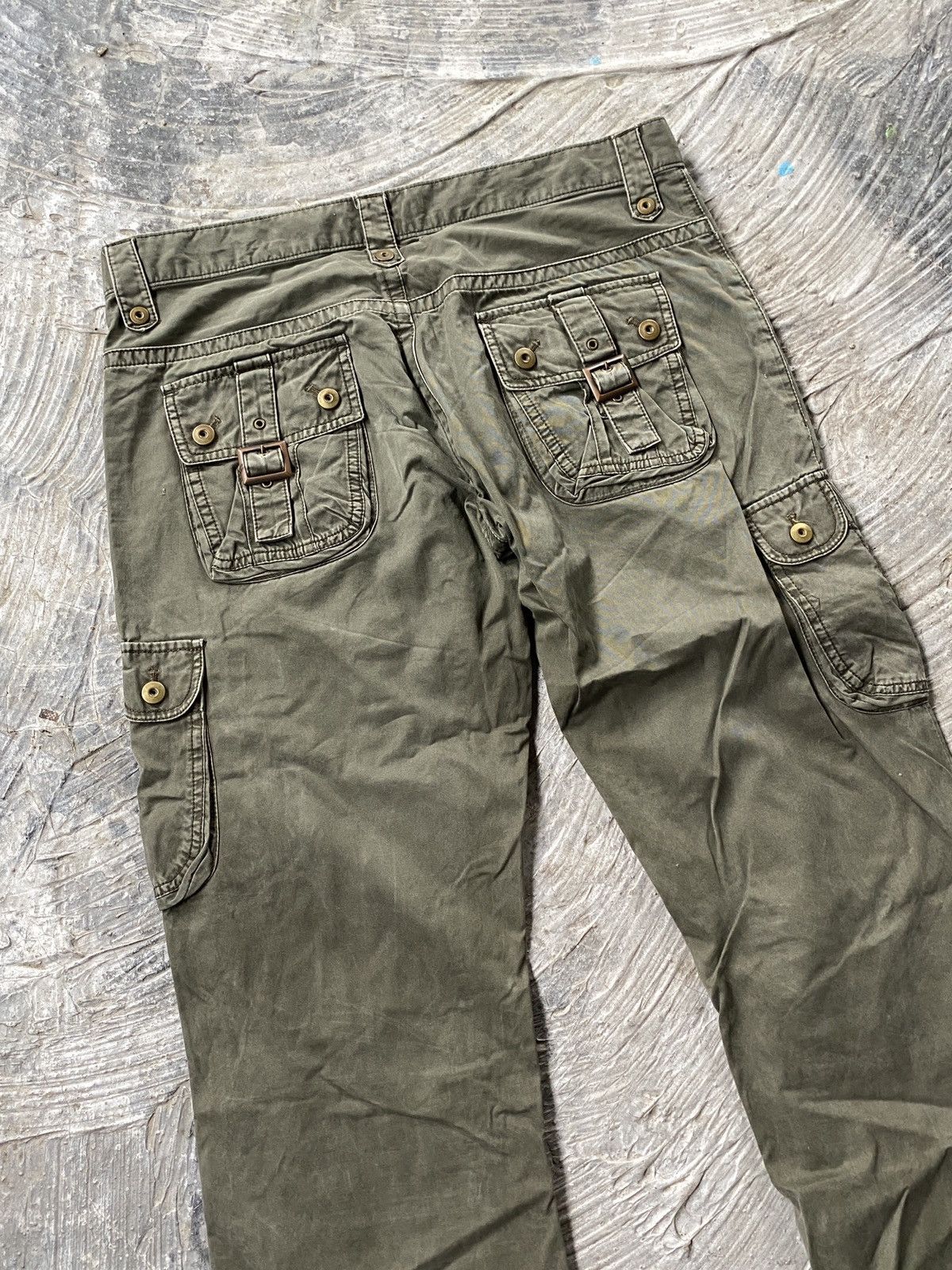 Michel Klein ❗️LADIES❗️Michel Klein HOMME Cargo Pant Style Bootcut Size US 33 - 12 Thumbnail