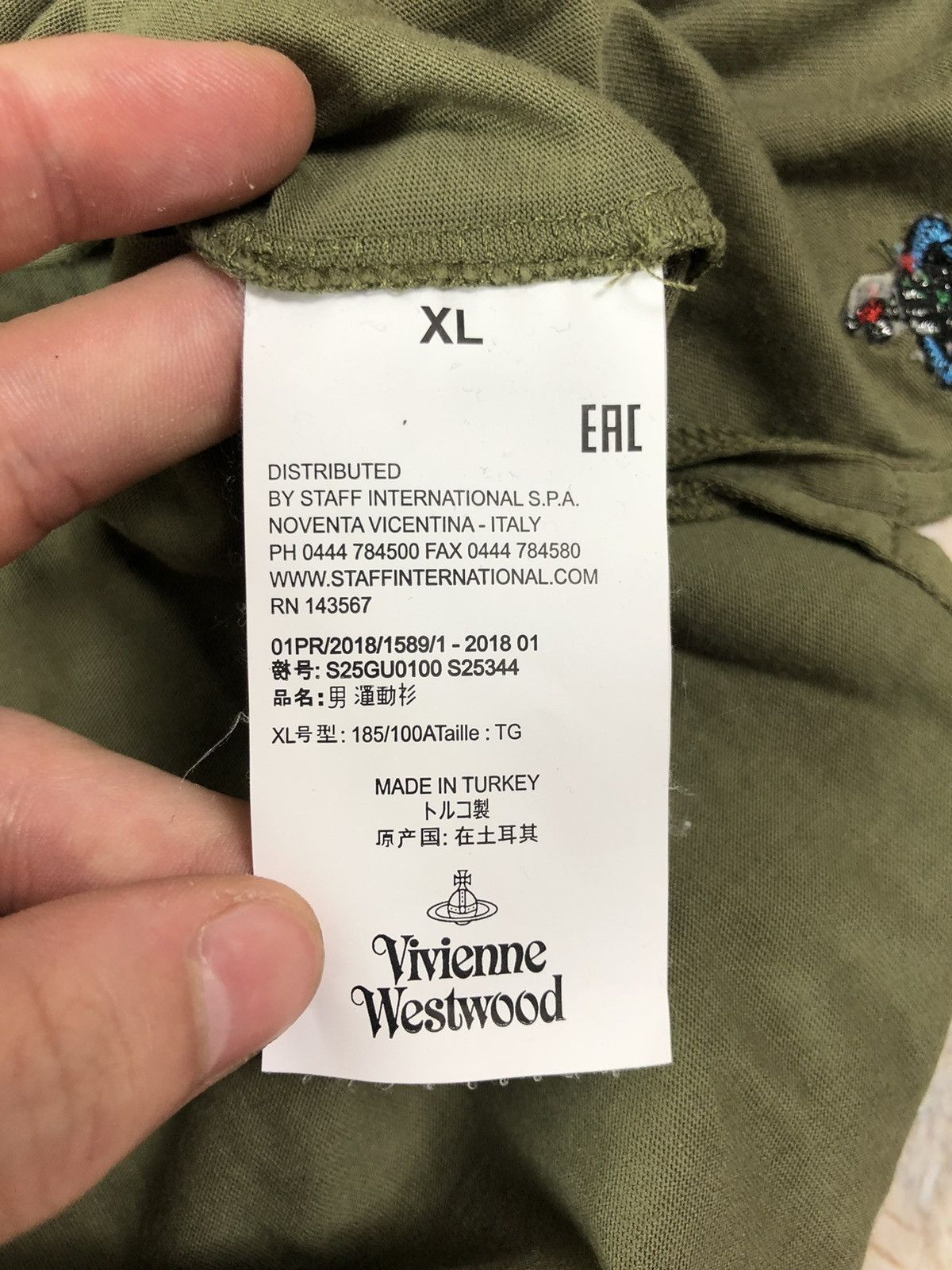 Vivienne Westwood Vivienne Westwood big logo T-shirt Size US XL / EU 56 / 4 - 4 Thumbnail