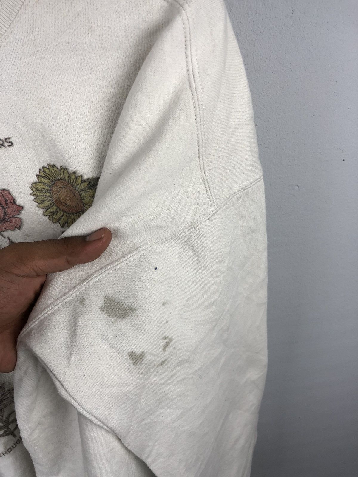 Other × Vintage Vintage Language Of Flowers Pull Over Sweatshirt Size L / US 10 / IT 46 - 6 Thumbnail