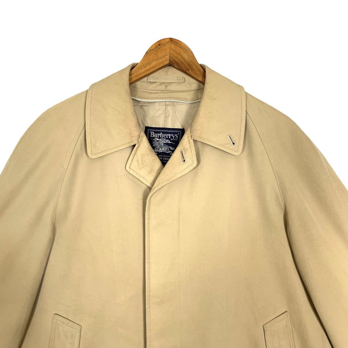 Burberry Vintage Burberry London England Blue Tags Trench Coats Size US S / EU 44-46 / 1 - 2 Thumbnail