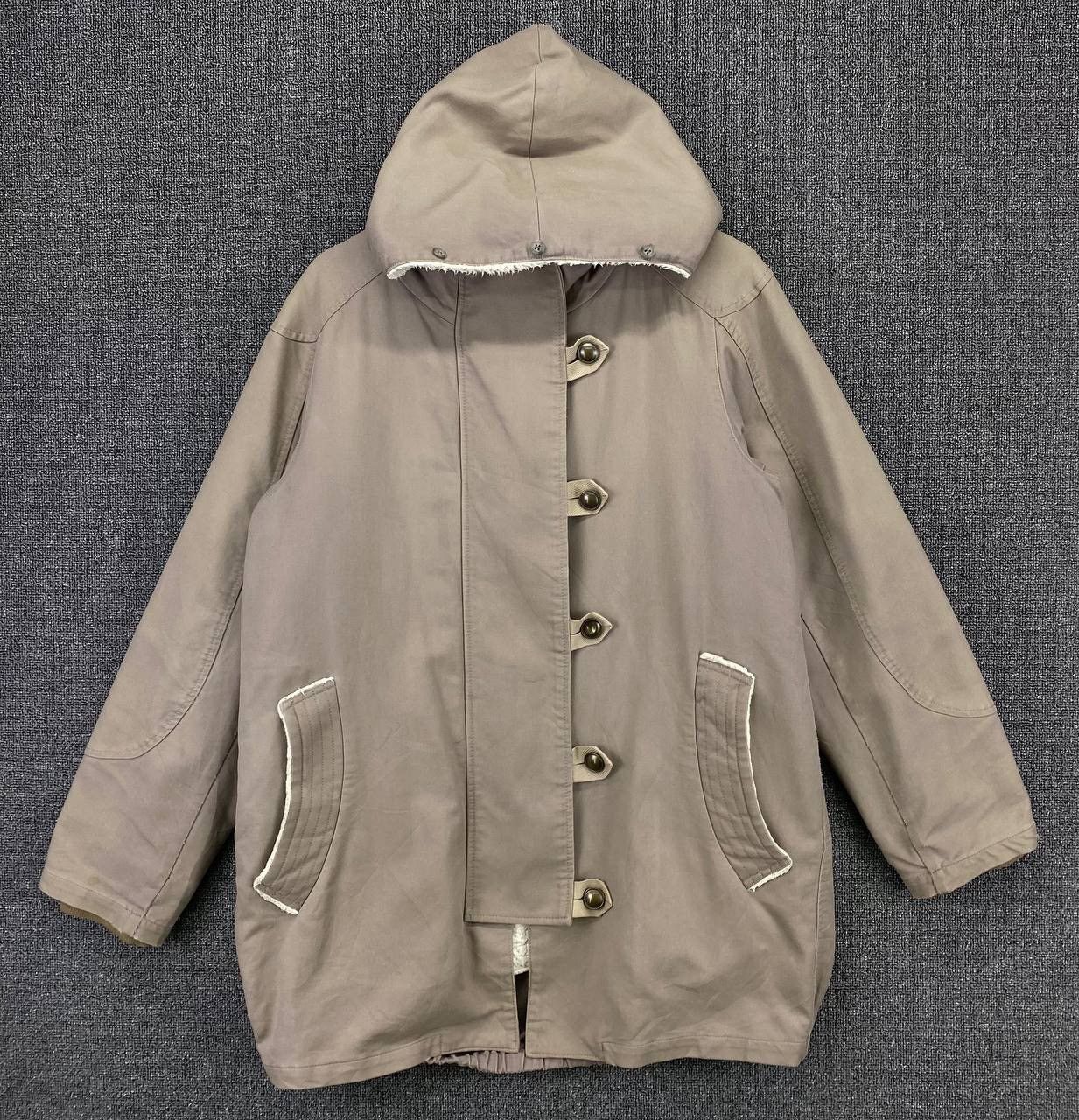 Issey Miyake Vintage Issey Miyake Tsumori Chisato Sherpa Hoodie Jacket Size US M / EU 48-50 / 2 - 1 Thumbnail