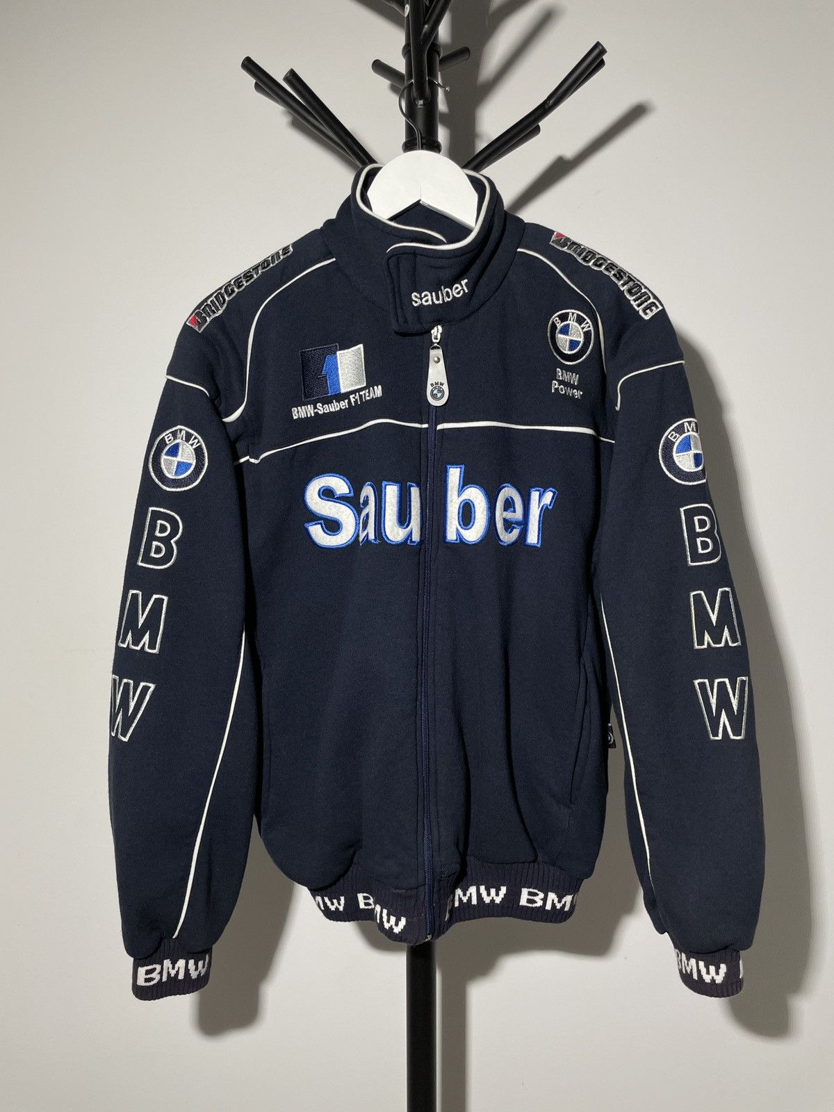 Bmw × Racing × Vintage Vintage BMW Sauber F1 Racing Zip Jacket | Grailed