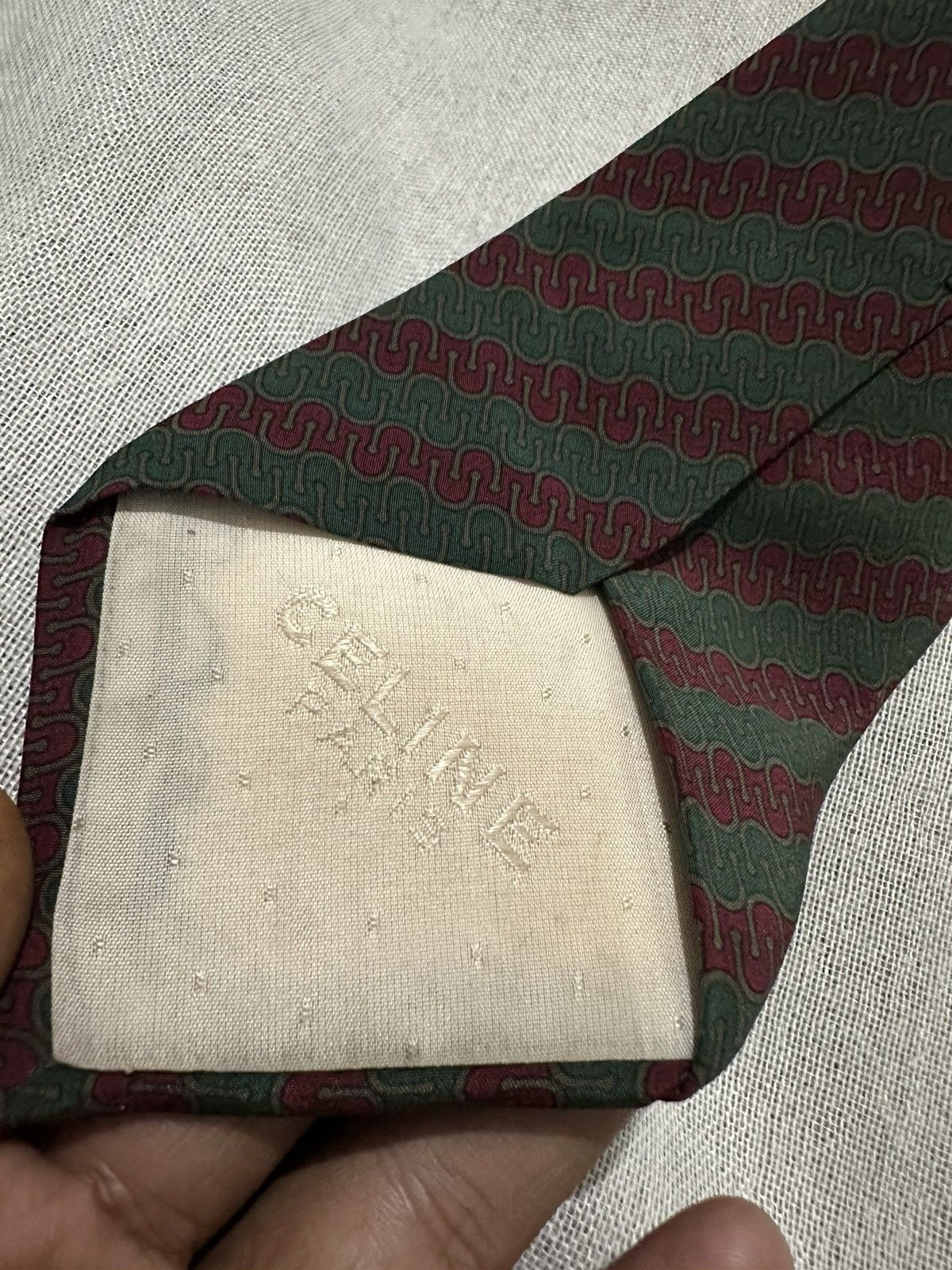 Celine Vintage Celine Paris Tie Size ONE SIZE - 4 Thumbnail