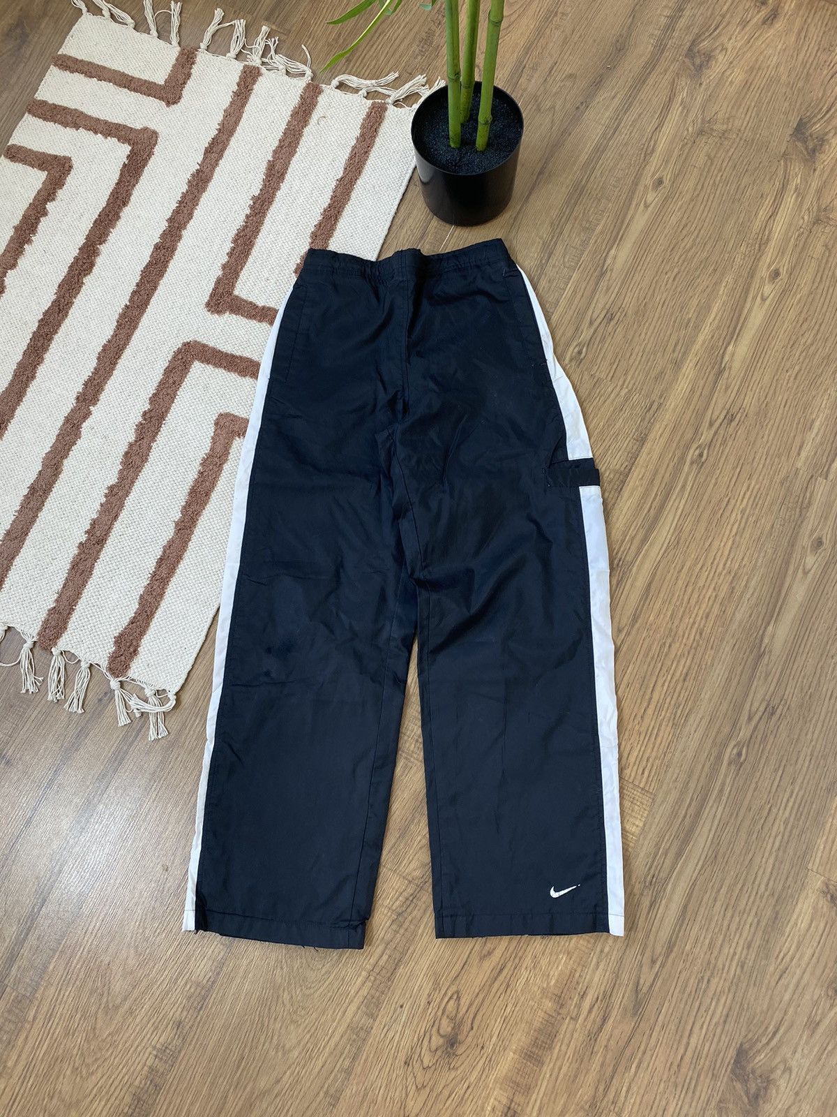 Nike DRILL NIKE MINI SWOOSH PANTS Size 28" / US 6 / IT 42 - 1 Thumbnail