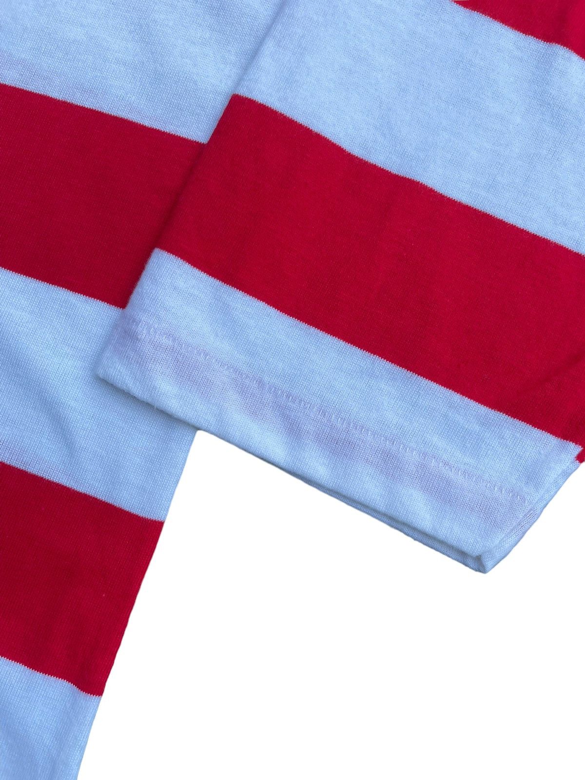 Disney Vintage Mickey Mouse 3 Quater Stripes Tshirt Size US XL / EU 56 / 4 - 5 Thumbnail