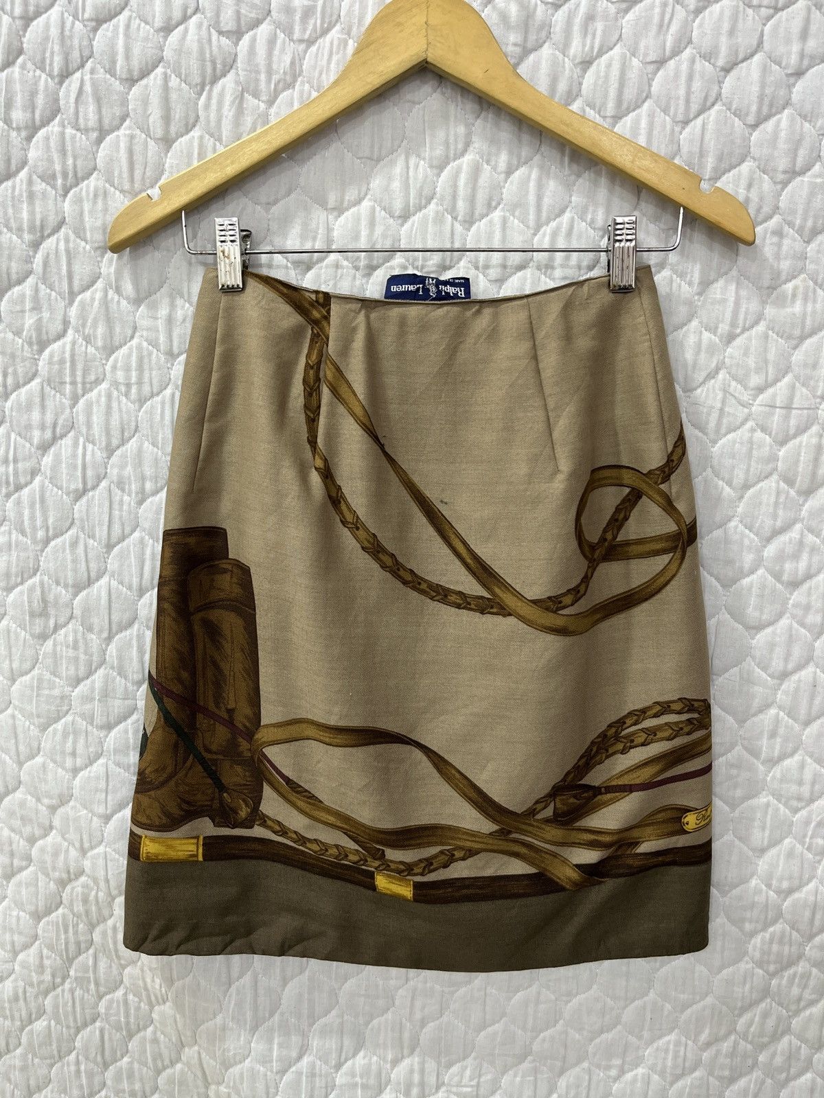 RRL Ralph Lauren × Ralph Lauren × Vintage (Uuuu). VTG RALPH LAUREN SKIRTS Size 27" / US 4 / IT 40 - 6 Thumbnail