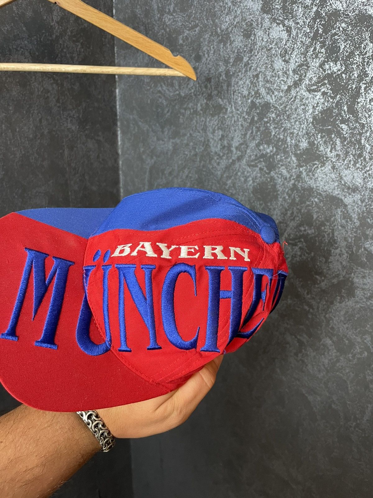 Nutmeg × Vintage Vintage 90s Bayern Munchen Nutmeg All Over Cap OS Size ONE SIZE - 2 Thumbnail