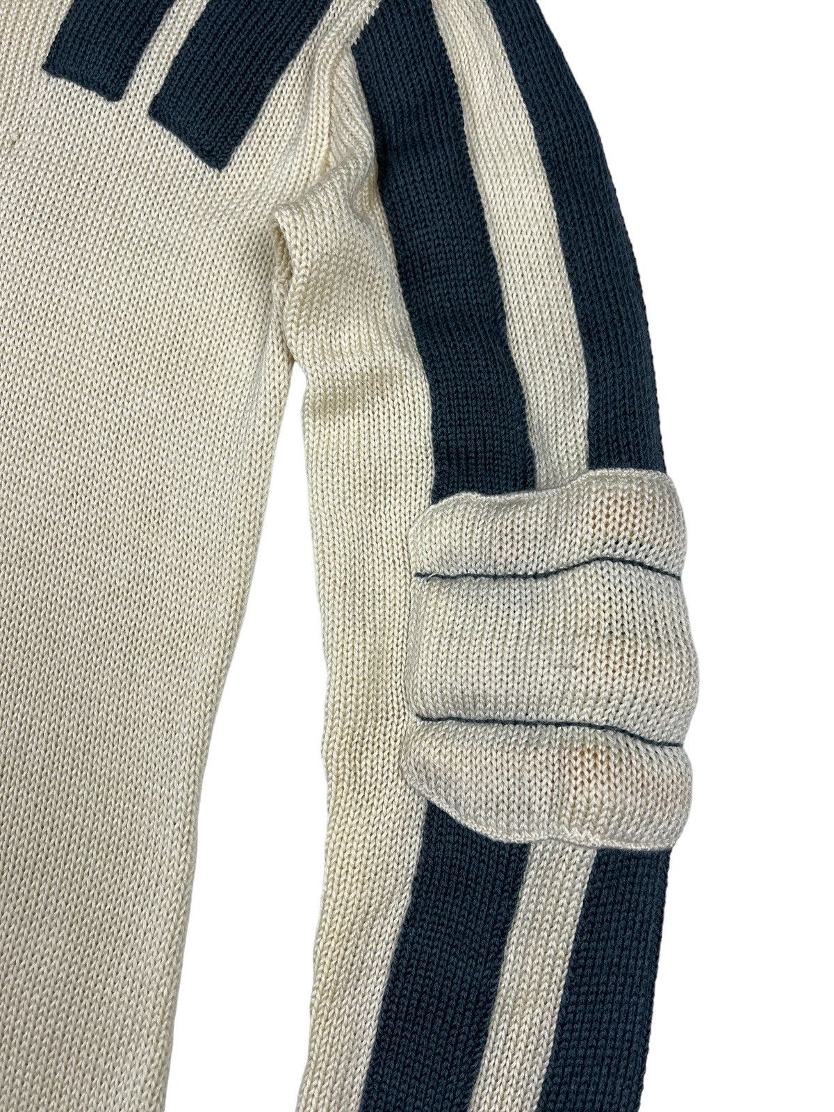Giorgio Armani Vintage Giorgio Armani Neve AW02 Hybrid Knit Sweater Size US M / EU 48-50 / 2 - 6 Thumbnail