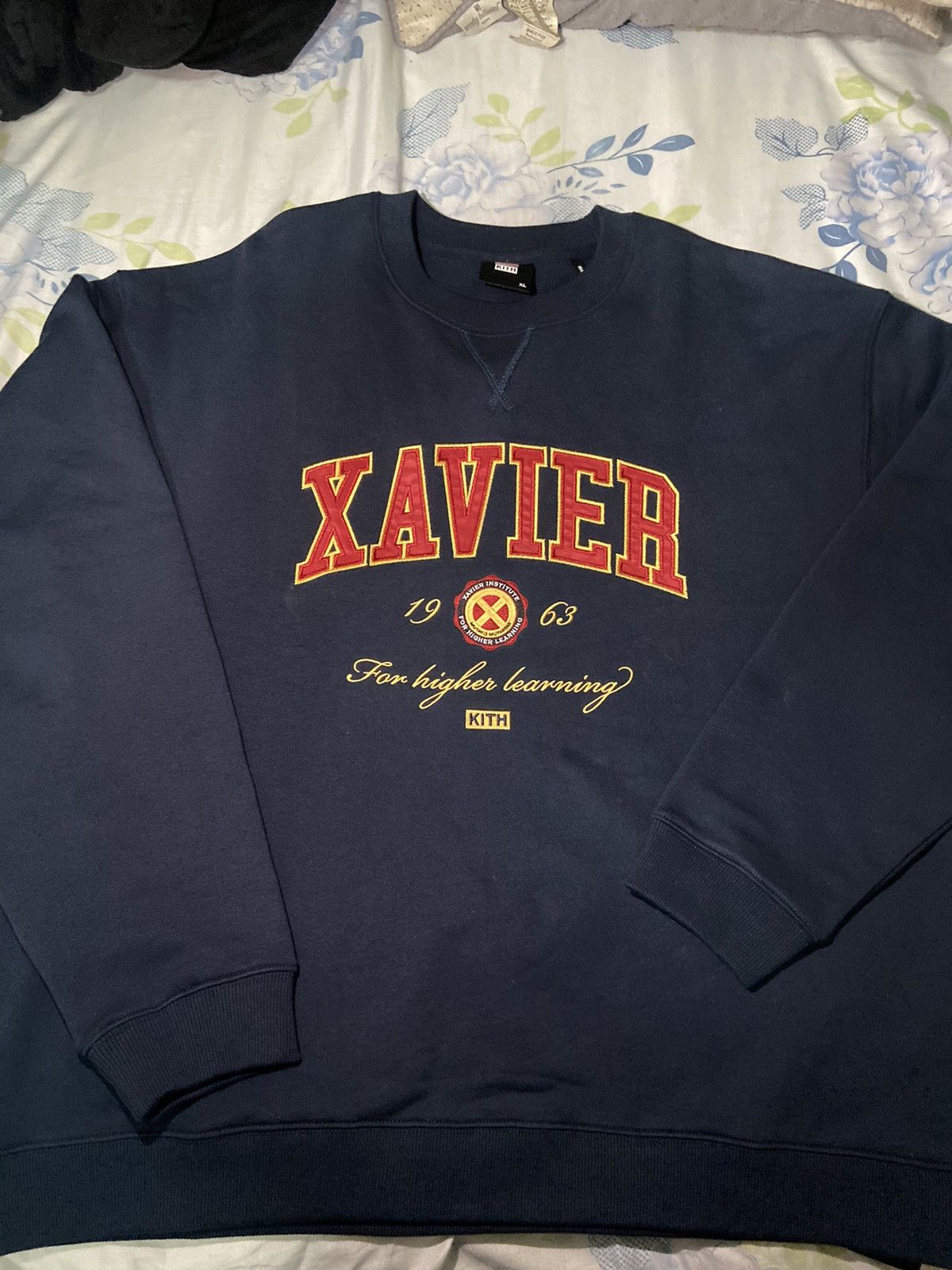 Kith Kith x Marvel X-Men Xavier Institute Varsity Crewneck XL