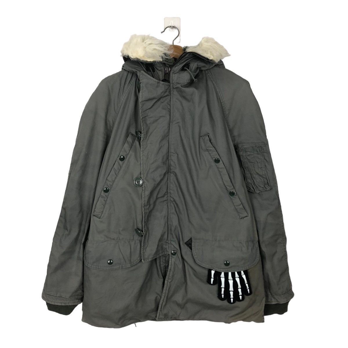 Buzz Rickson's VINTAGE FISH TAIL PARKA JACKET REPRO BUZZ RICKSON’S MINK FUR Size US S / EU 44-46 / 1 - 1 Thumbnail