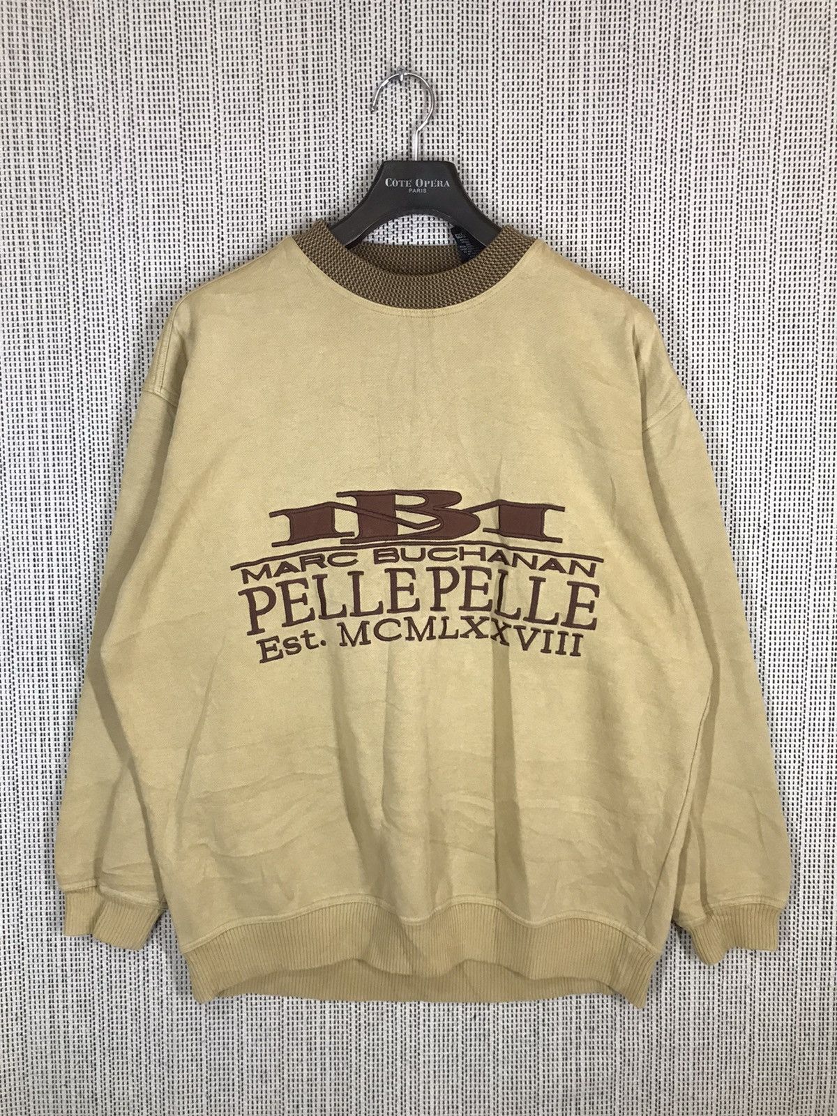 Marc Buchanan × Pelle Pelle ‼️VINTAGE PELLE PELLE X MARC BUCHANAN SWEATSHIRT Size US L / EU 52-54 / 3 - 1 Thumbnail