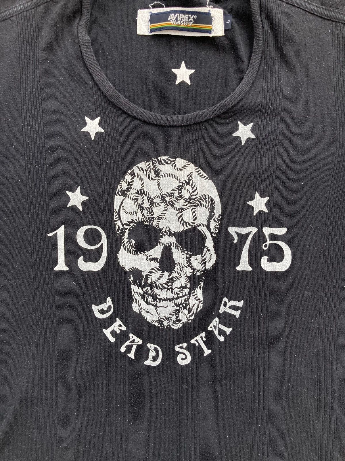 Avirex VINTAGE Avirex Dead Star Skull T-Shirt Size US L / EU 52-54 / 3 - 2 Thumbnail